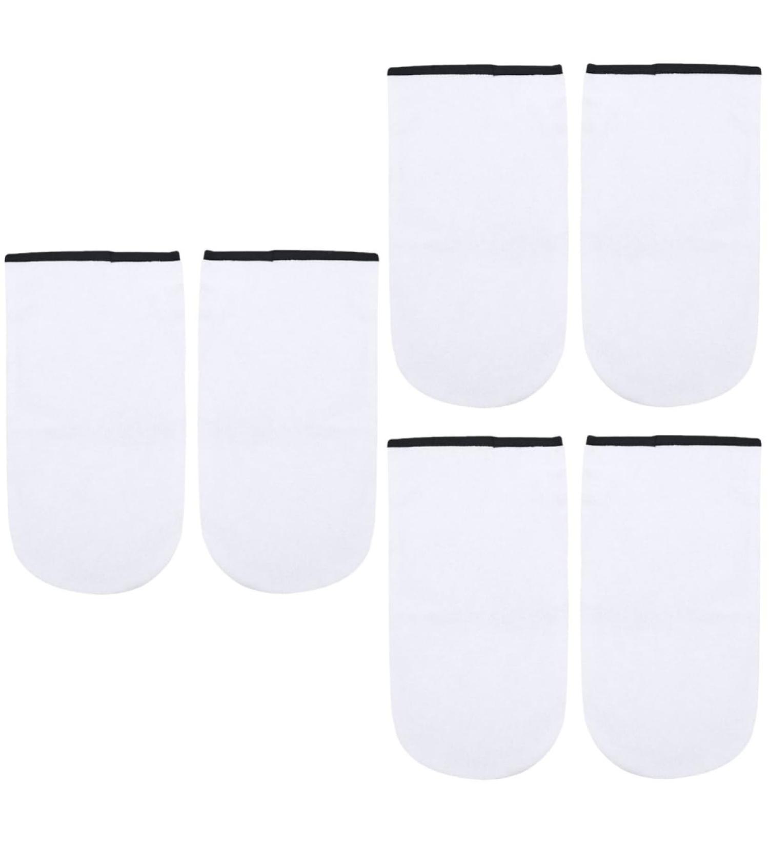 Beavorty 6 Pairs Hand Wax Treatment Moisturizing Gloves Overnight Gel Gloves Bath Gloves Wax Gloves Cold Gloves Hand Treatment Mitts Mittens Care Insulation Cotton White - Buy Online on GoSupps.com