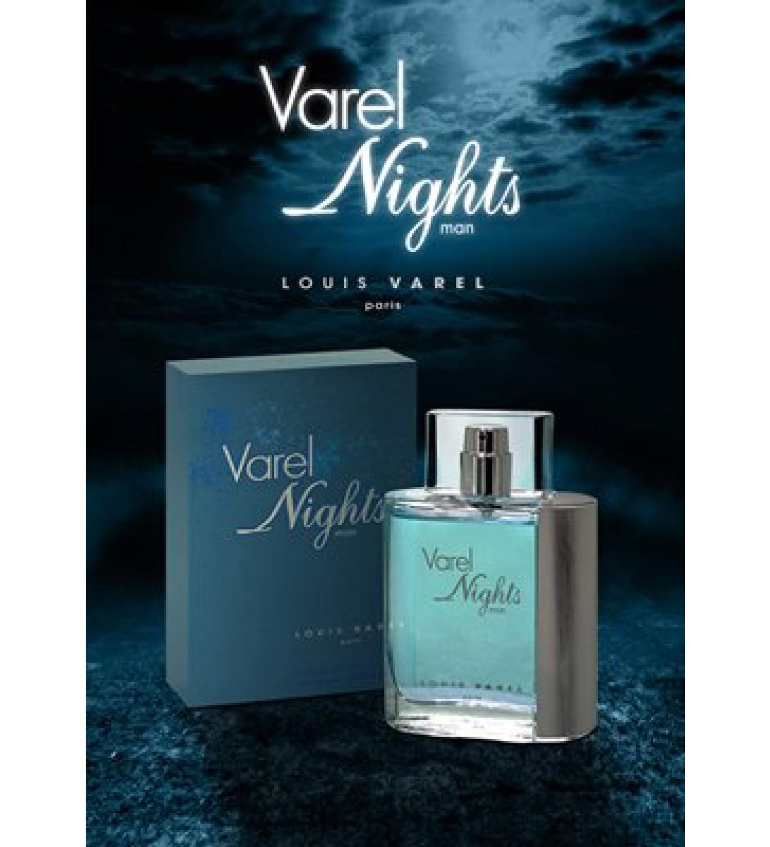 VAREL NIGHTS MAN BY LOUIS VAREL COLOGNE FOR MEN 3.4 OZ / 100 ML EAU DE TOILETTE SPRAY