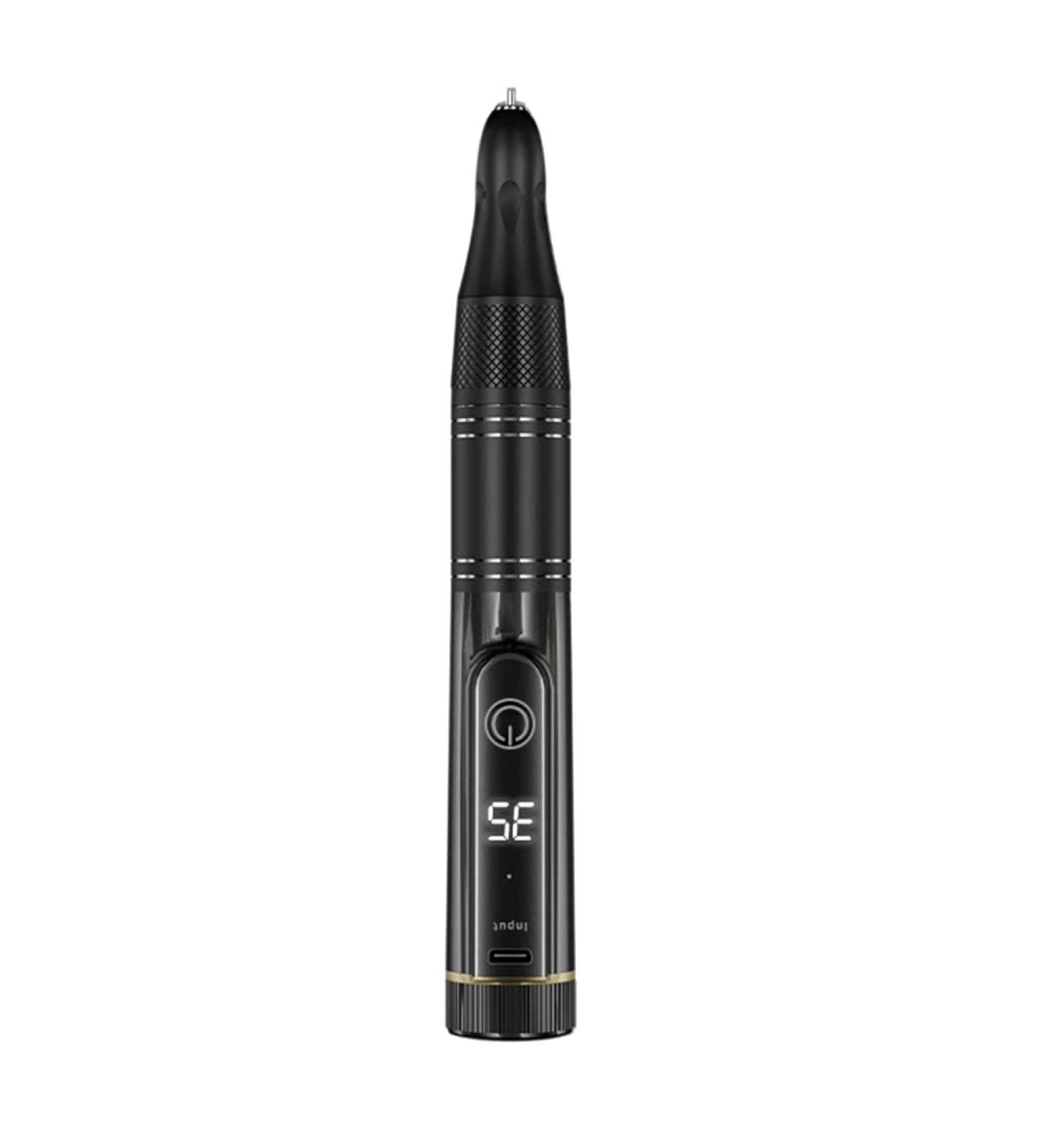 Carriere 35000RPM Electric Nail Drill Rechargeable Model Nail Polisher USB Nail Polisher Manicure Pedicure Tool Black - Buy Online on GoSupps.com