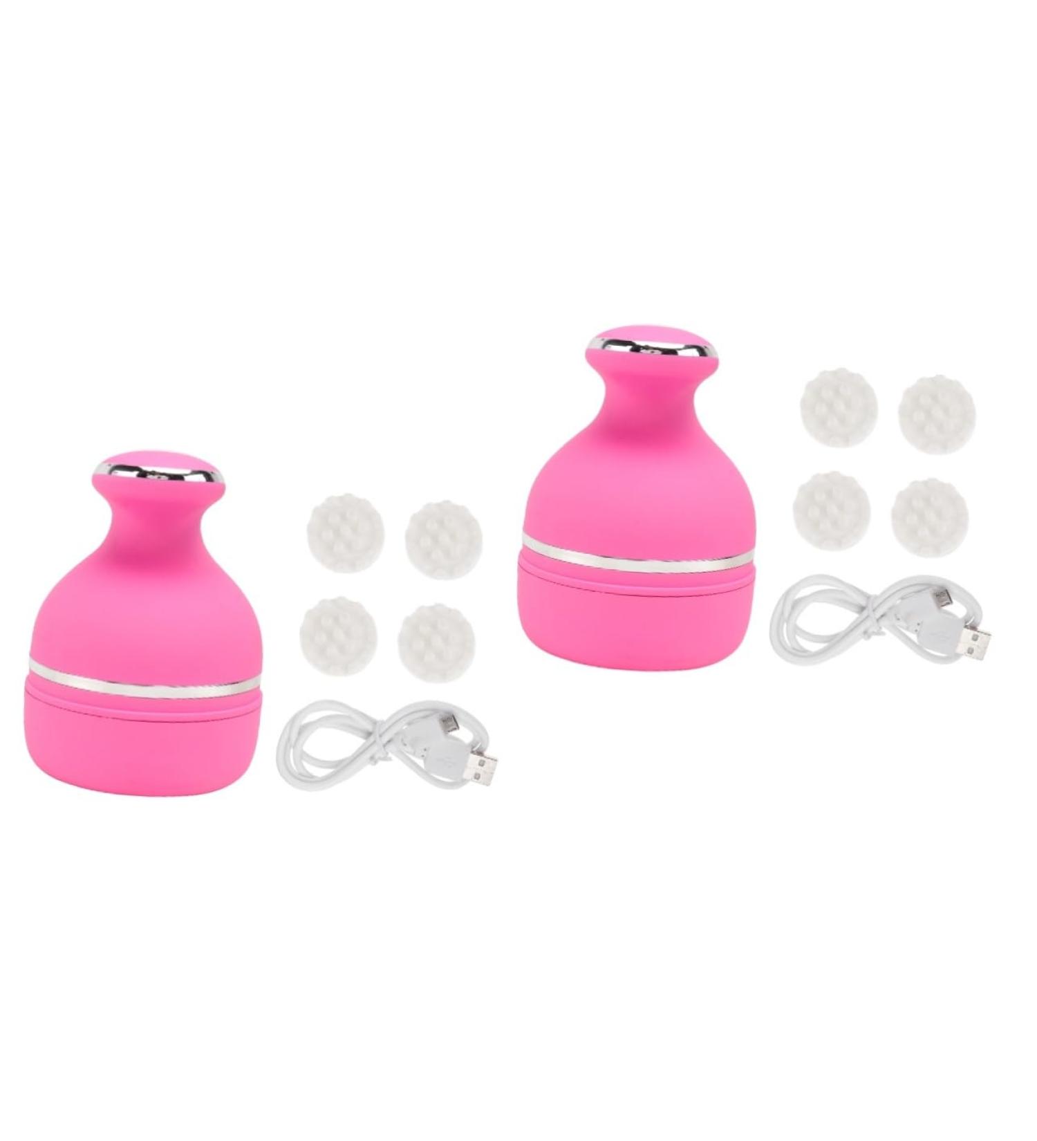 GLEAVI 2pcs Electric Massager Brush - Deep Tissue Tool for Relaxation & Pain Relief | International Shipping Available - Buy Online on GoSupps.com