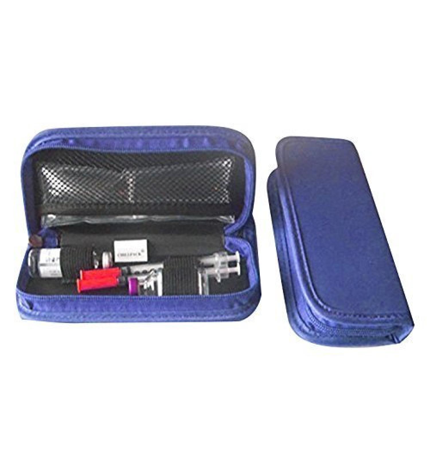 Diabetic Insulin Pen/Syringes Cooler Case for 2's or Larger Pen- w/2pc Ice Pack (Blue-L)