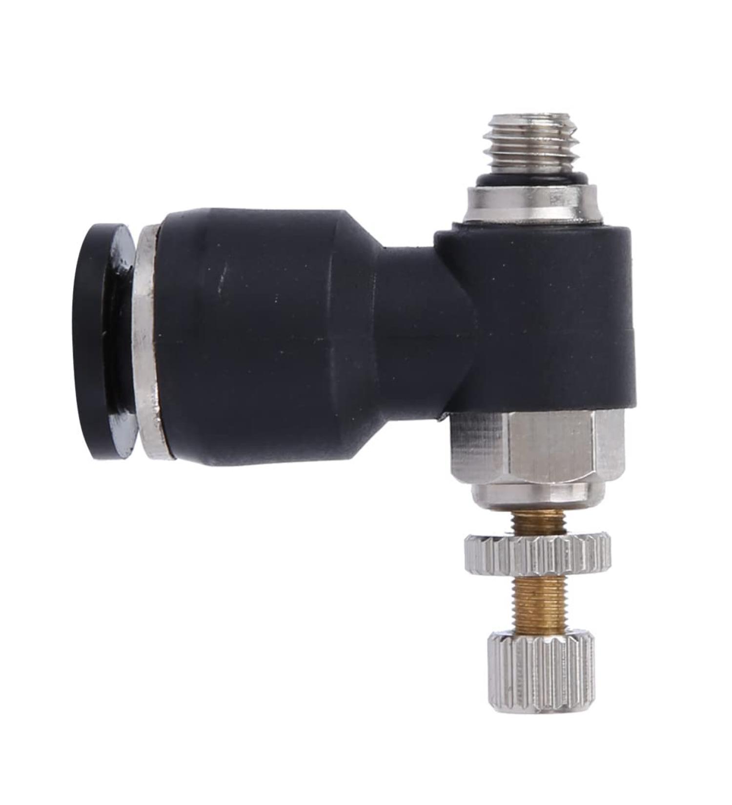 Head Assist Valve C02 Adjuster Cutting Machine Assisted for Materials Seals for Engraving(Trachea 6mm/Thread M5/Adjustable) - Buy Online on GoSupps.com