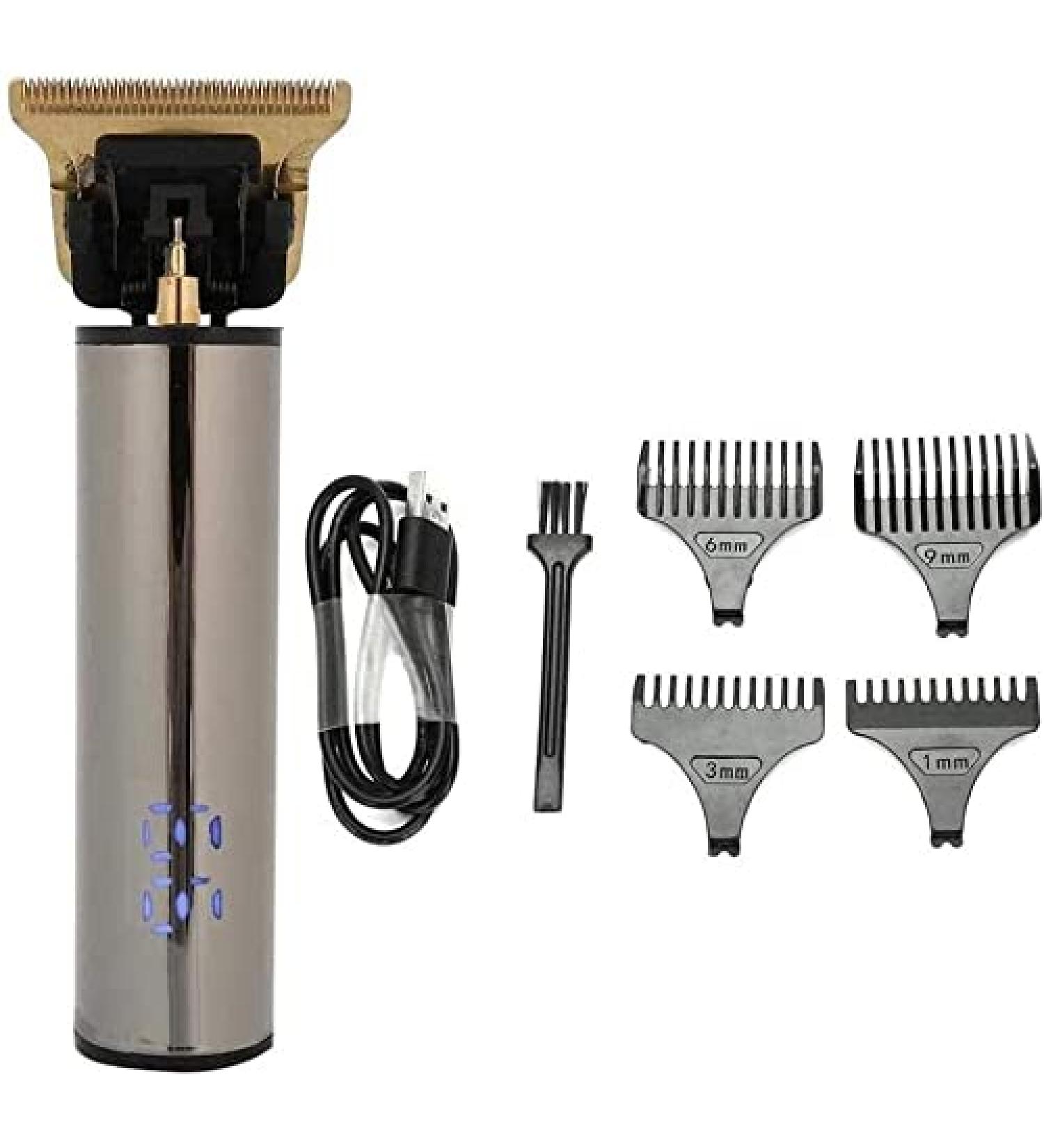 Professional Low Noise Cordless Hair Clippers for Men - Silver Trimmer for Hair & Beard - Buy Online on GoSupps.com