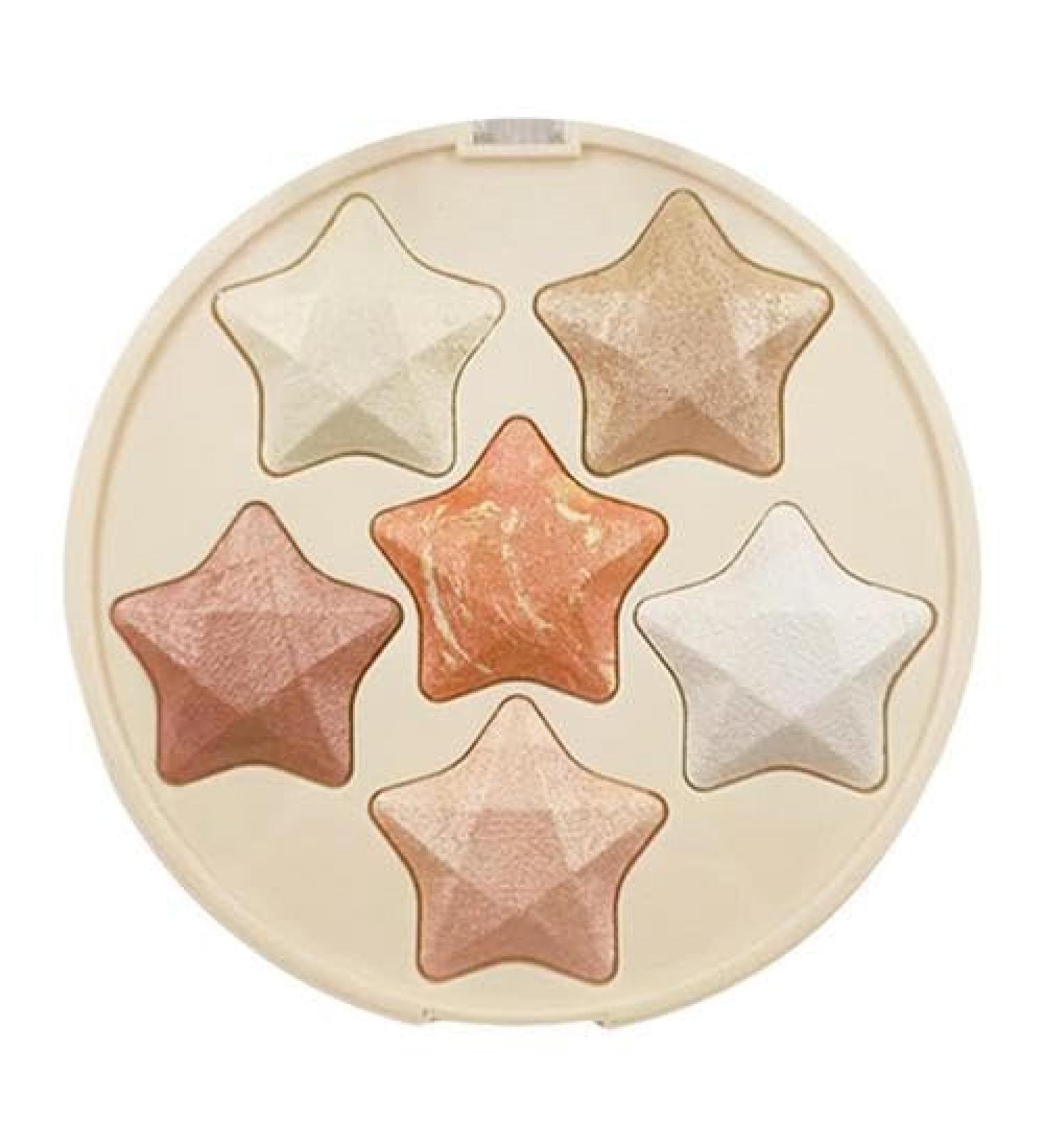 Highlighter Contour Palette - Pentagram Smudge Proof Highlighter Palette | Enhance Facial Features Long Lasting Makeup for Dating Travel Home Work Novent - Buy Online on GoSupps.com