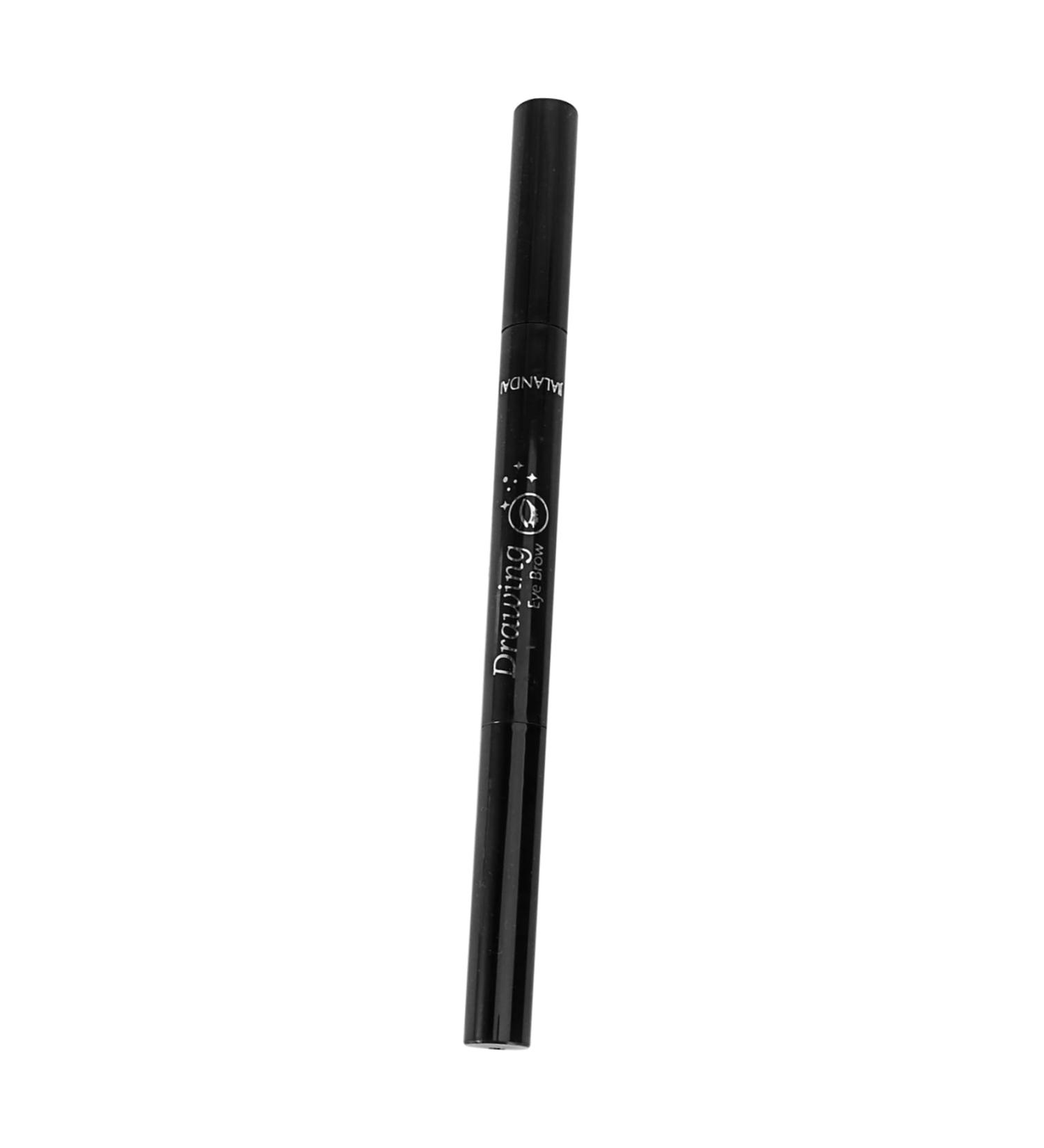 Beatifufu 3pcs Long Lasting Eyebrow Pencils Double Head Eyebrow Pencil Eyebrow Pencil Brush Chocolate - Buy Online on GoSupps.com