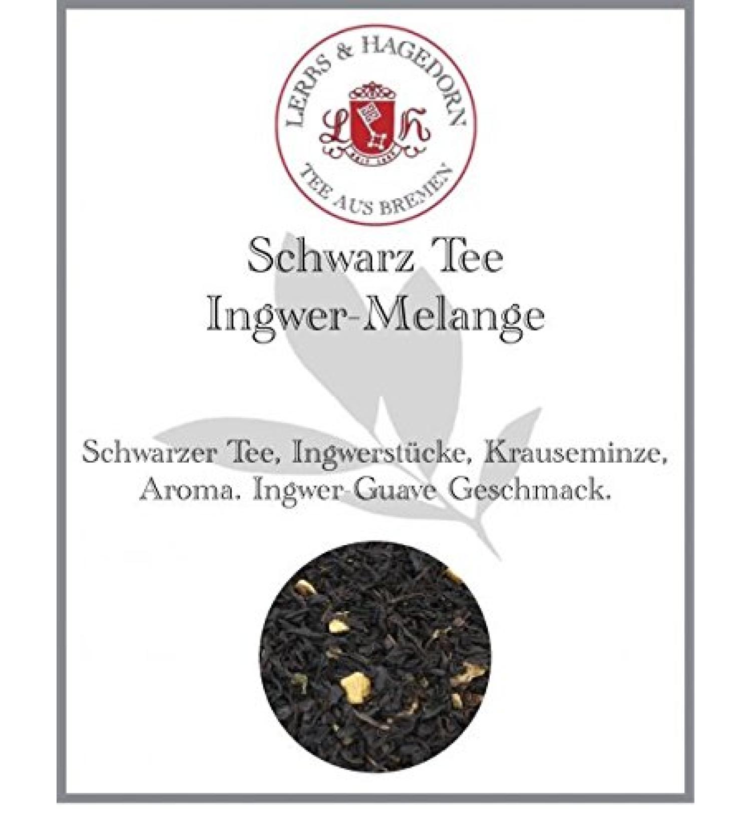  Lerbs & Hagedorn Ginger Black Tea Blend 1kg - Buy Online on GoSupps.com