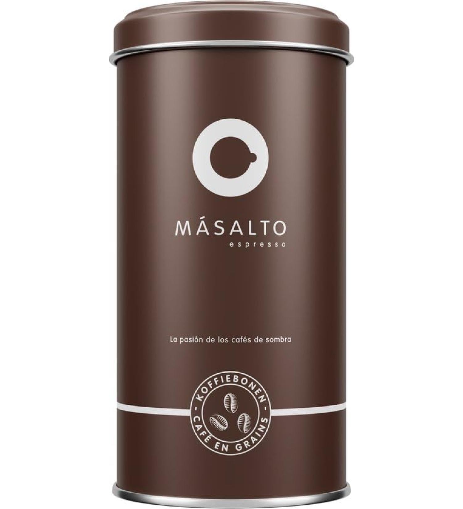  M salto M salto Organic Espresso Coffee Beans - Specialty Coffee - Organic Coffee Beans - Artisanal - Belgian Roast - 250g - Buy Online on GoSupps.com