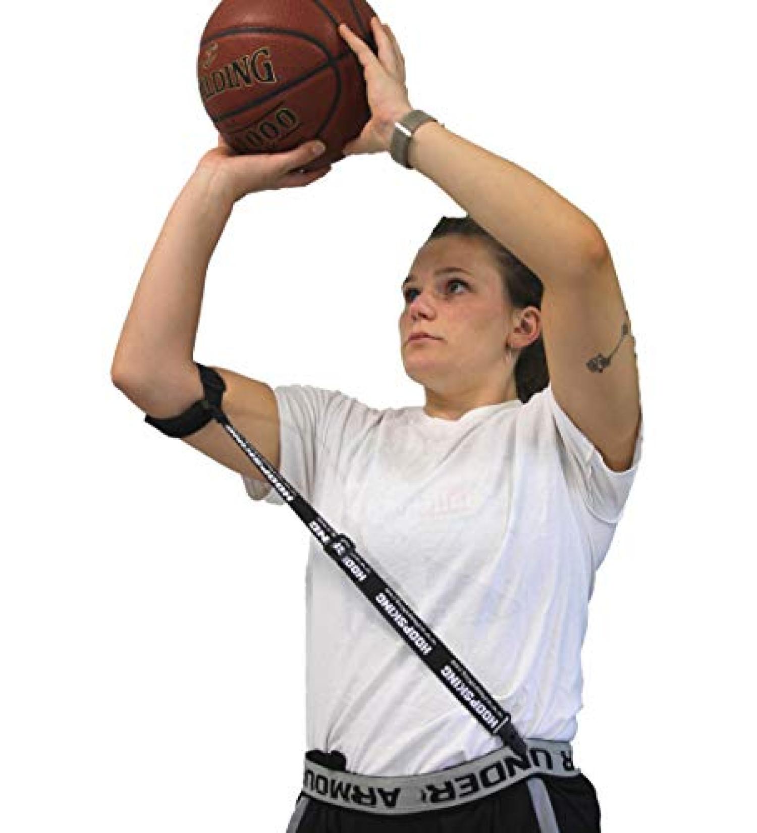 HoopsKing Straight Shooter: Basketball Shooting Training Aid for Perfect Elbow Alignment - Buy Online on GoSupps.com