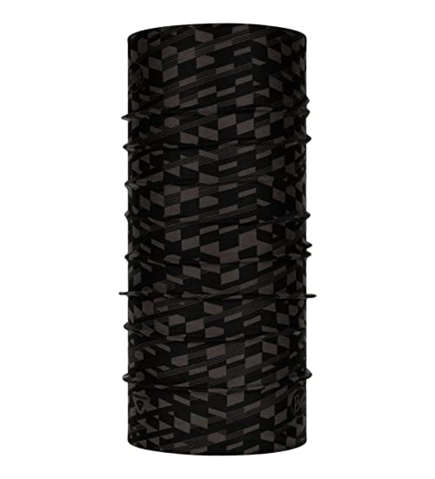 BUFF Unisex ThermoNet Tubular Bandana Scarf - Graphite
