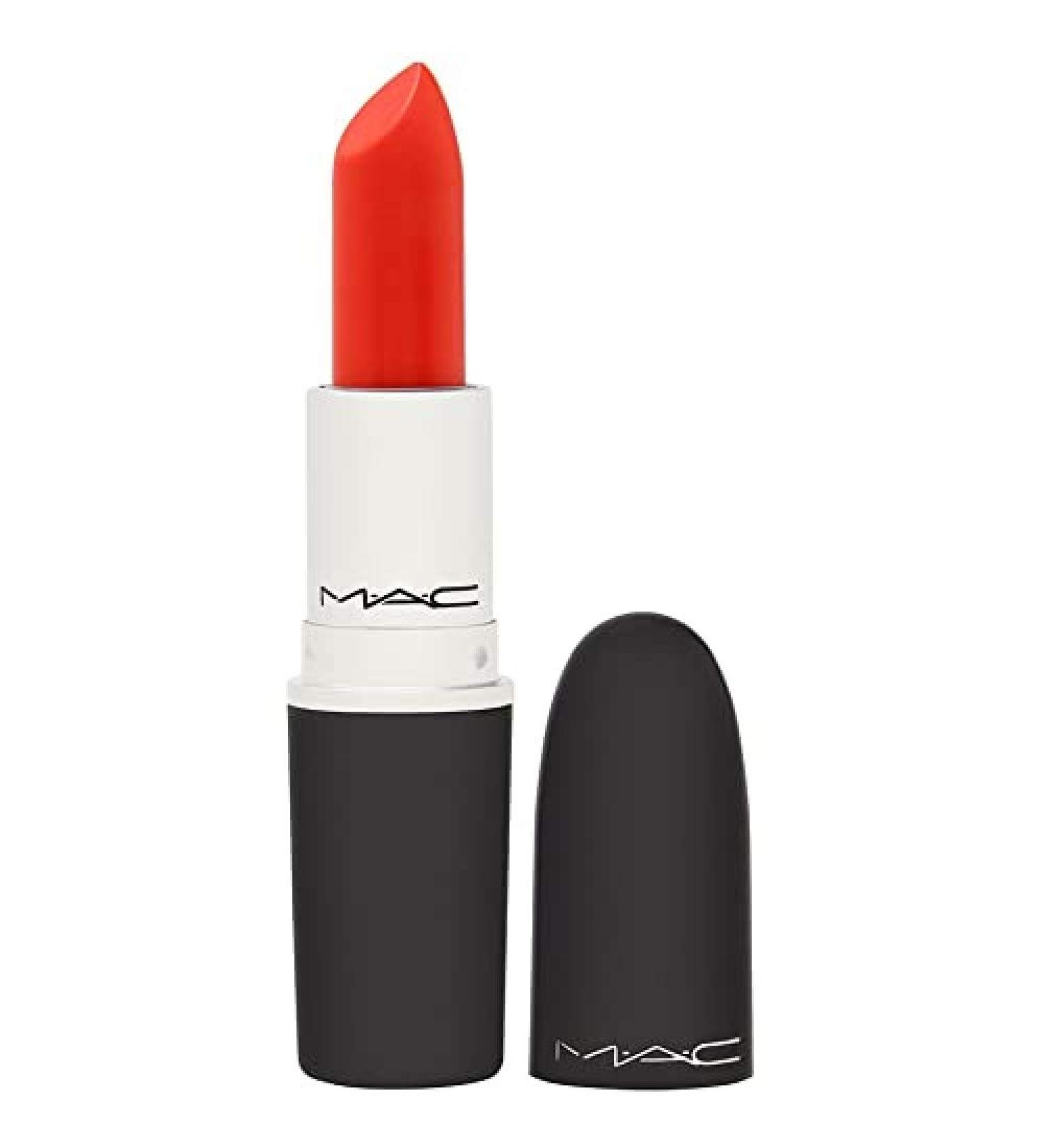 Mac Amplified Creme Lipstick Morange 0.1 oz - Vibrant Orange Shade - Buy Online on GoSupps.com