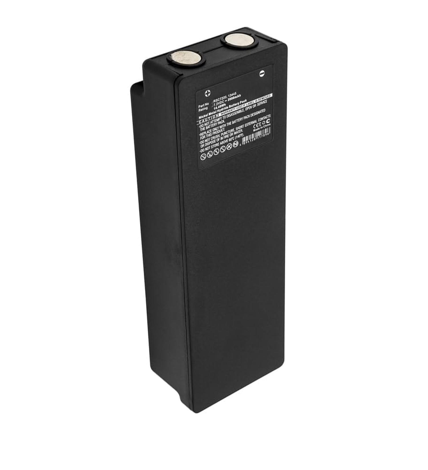 Buy Battery for Scanreco Kranfunksteuerung 592 Crane Remote Control - 2000mAh Ni-MH | International Shipping Available - Buy Online on GoSupps.com