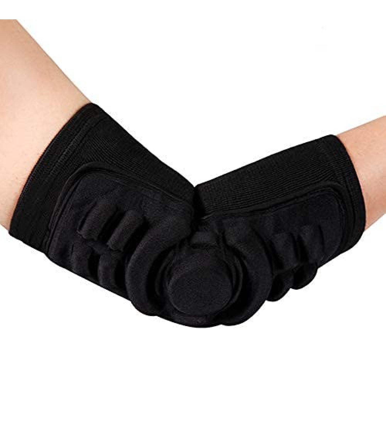 Elbow Brace with Gel Pad for Men, Women & Youth - Compression Arm Support Sleeve for Skating, Cycling, Gym - Antislip & Crashproof Protector (1PCS) - Buy Online on GoSupps.com