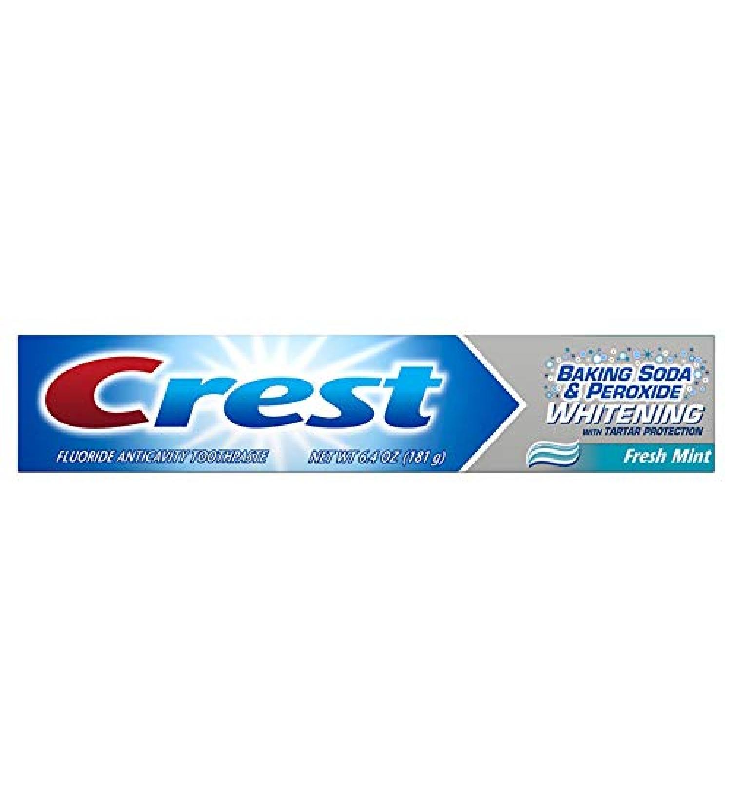 Crest Crest Whitening Toothpaste with Baking Soda and Peroxide - 181.4 g