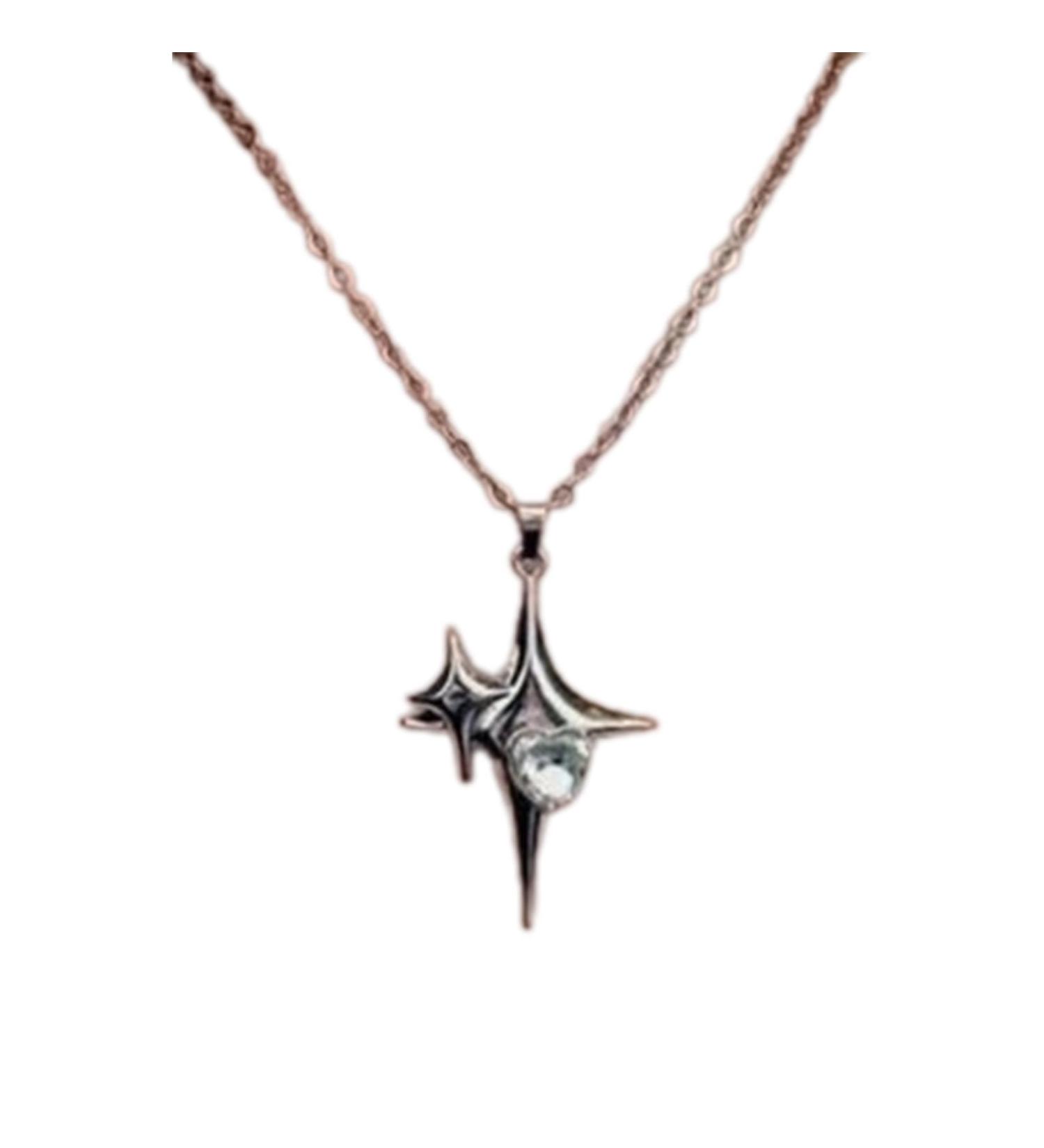 Oralgos Cross Heart Neck Chain - Handmade Gothic Choker with Crucifix Pendant | Ideal Gift for Women and Girls - Buy Online on GoSupps.com