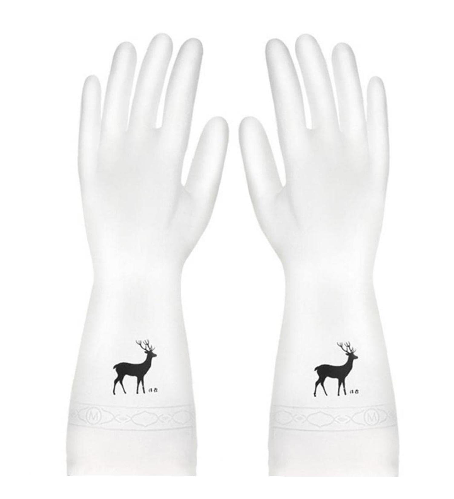 1pair Dish Washing Gloves Household Washing Up Gloves Rubber Gloves for Kitchen Washing Clothes Cleaning Tools - Buy Online on GoSupps.com