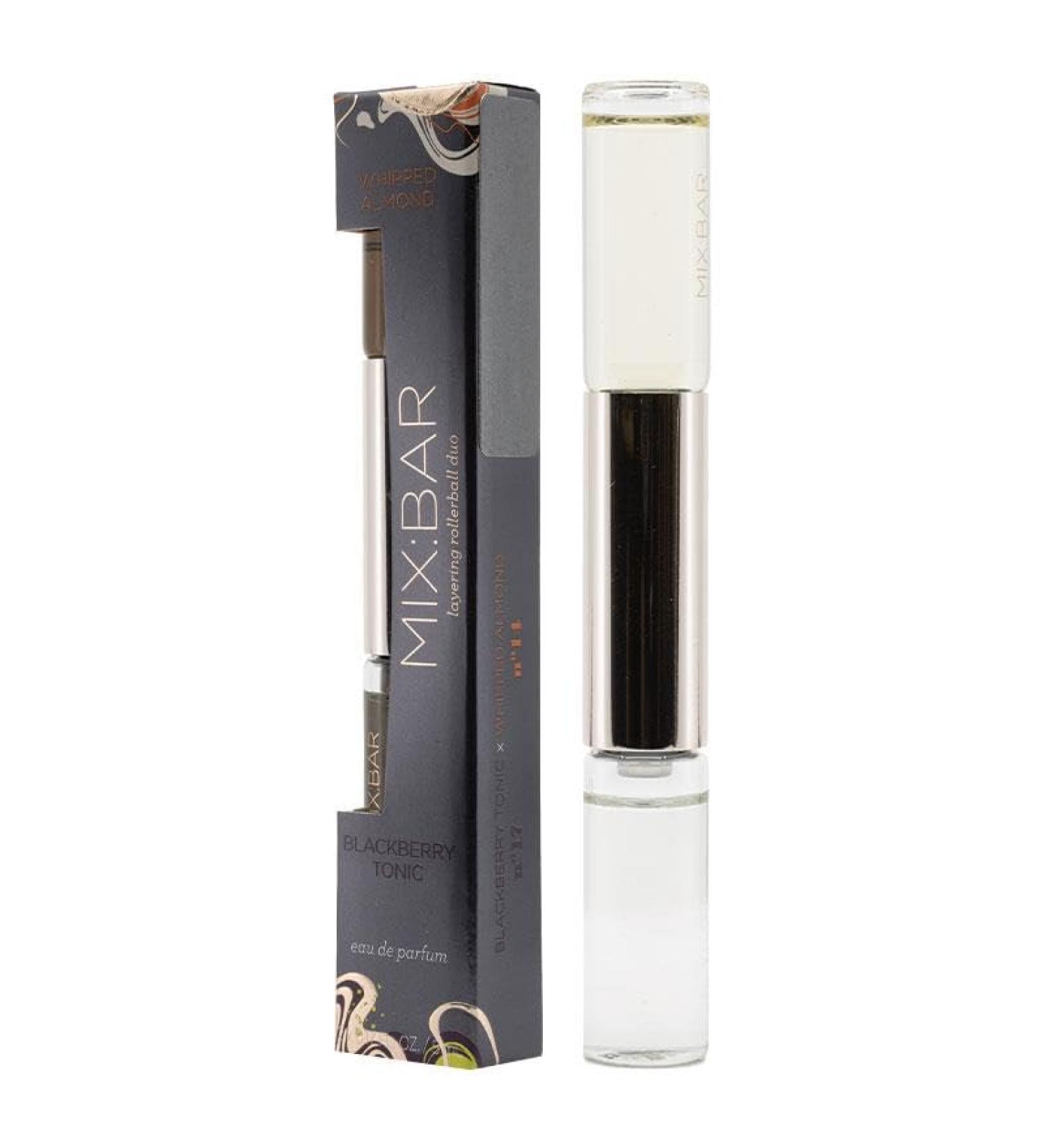 Whipped Almond & Blackberry Tonic Hair & Body Mist Rollerball Duo- Clean Vegan Body Spray & Hair Perfume for Women (0.17 fl oz) Whipped Almond & Blackberry 0.17 Fl Oz (Pack of 1)