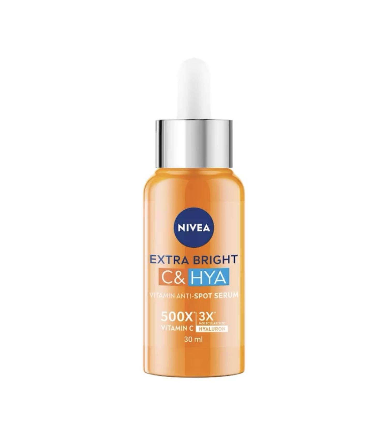 NIVEA Extra Bright Vitamin C HYA Anti-Spot Serum 30ml - Illuminating Skin Care for Radiant Complexion | Shop Internationally - Buy Online on GoSupps.com