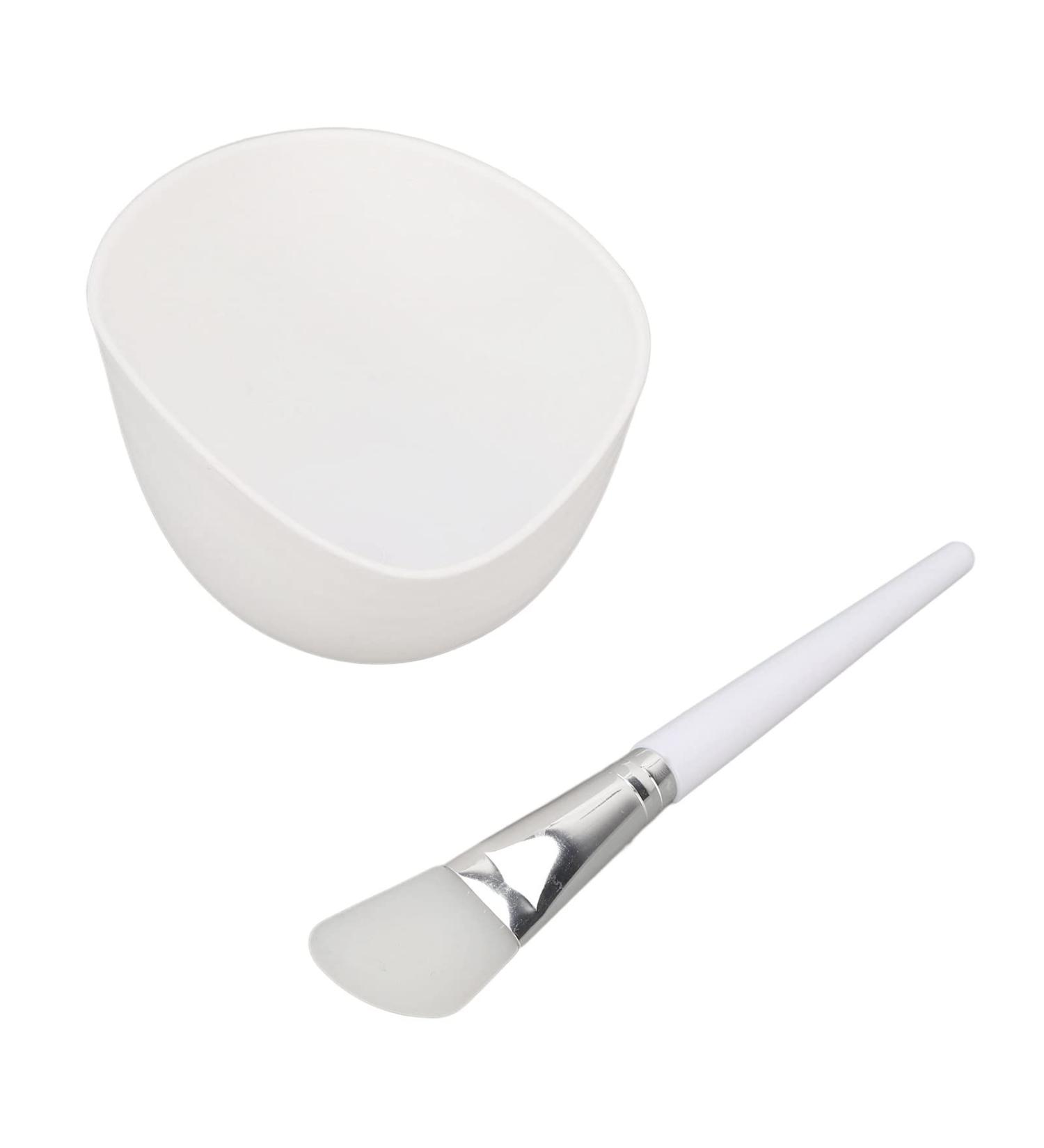 Qukaim DIY Facemask Mixing Tool Face Mask Mixing Bowl Set DIY Silicone Mixing Bowls and Brush Set Lightweight and Foldable Includes Mixing Tools for Facial Masks 3-Piece Set - Buy Online on GoSupps.com