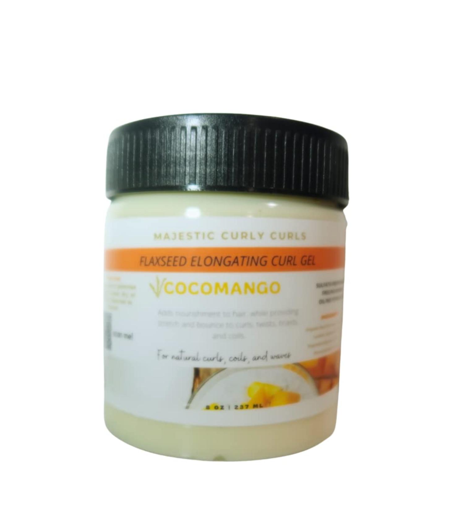 Majestic Curly Curls Flaxseed Gel - Nourish & Define Your Curls | International Shipping Available - Buy Online on GoSupps.com