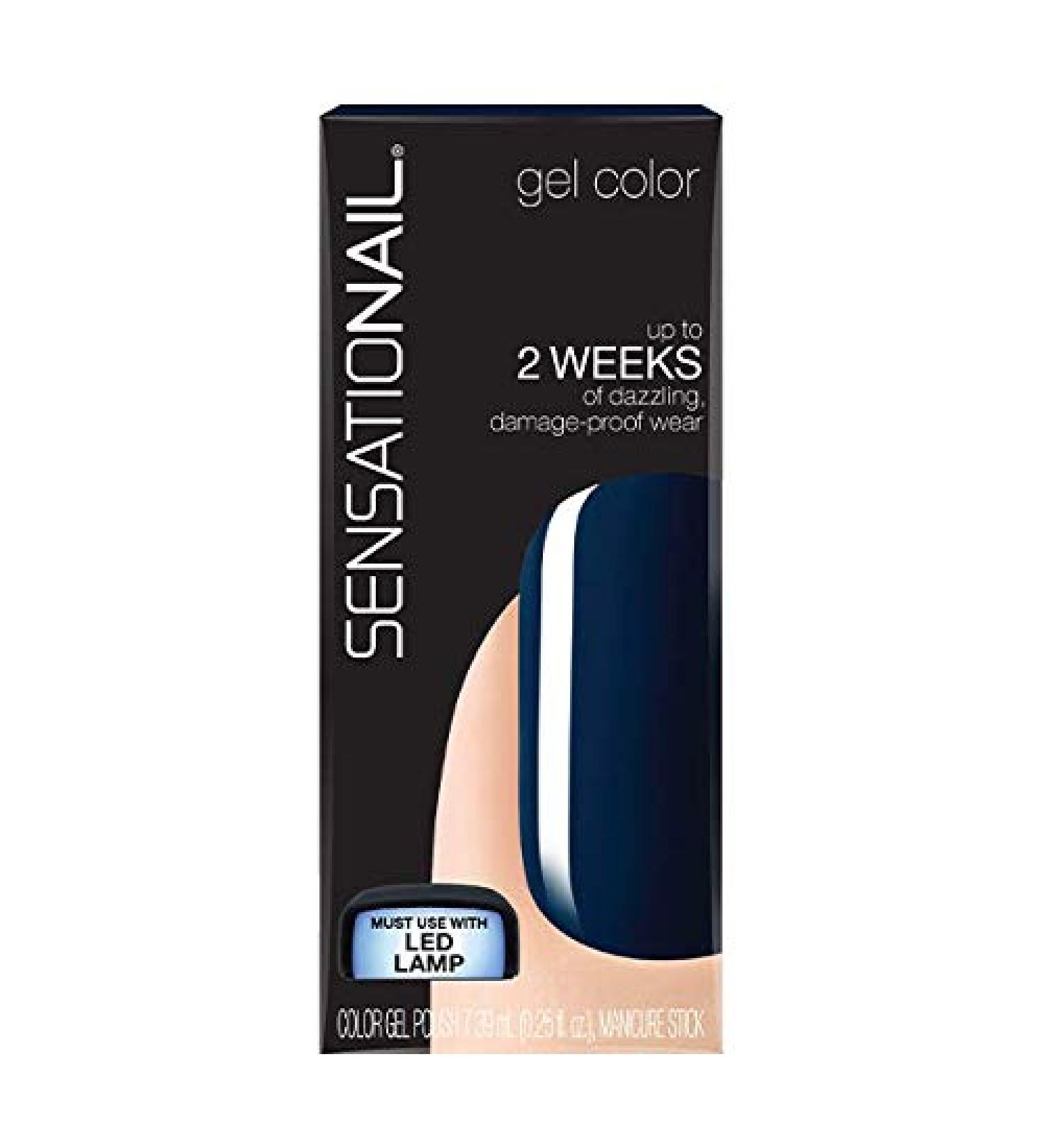 SensatioNail Blue Yonder Gel Nail Polish - 0.25 fl oz - Buy Online on GoSupps.com
