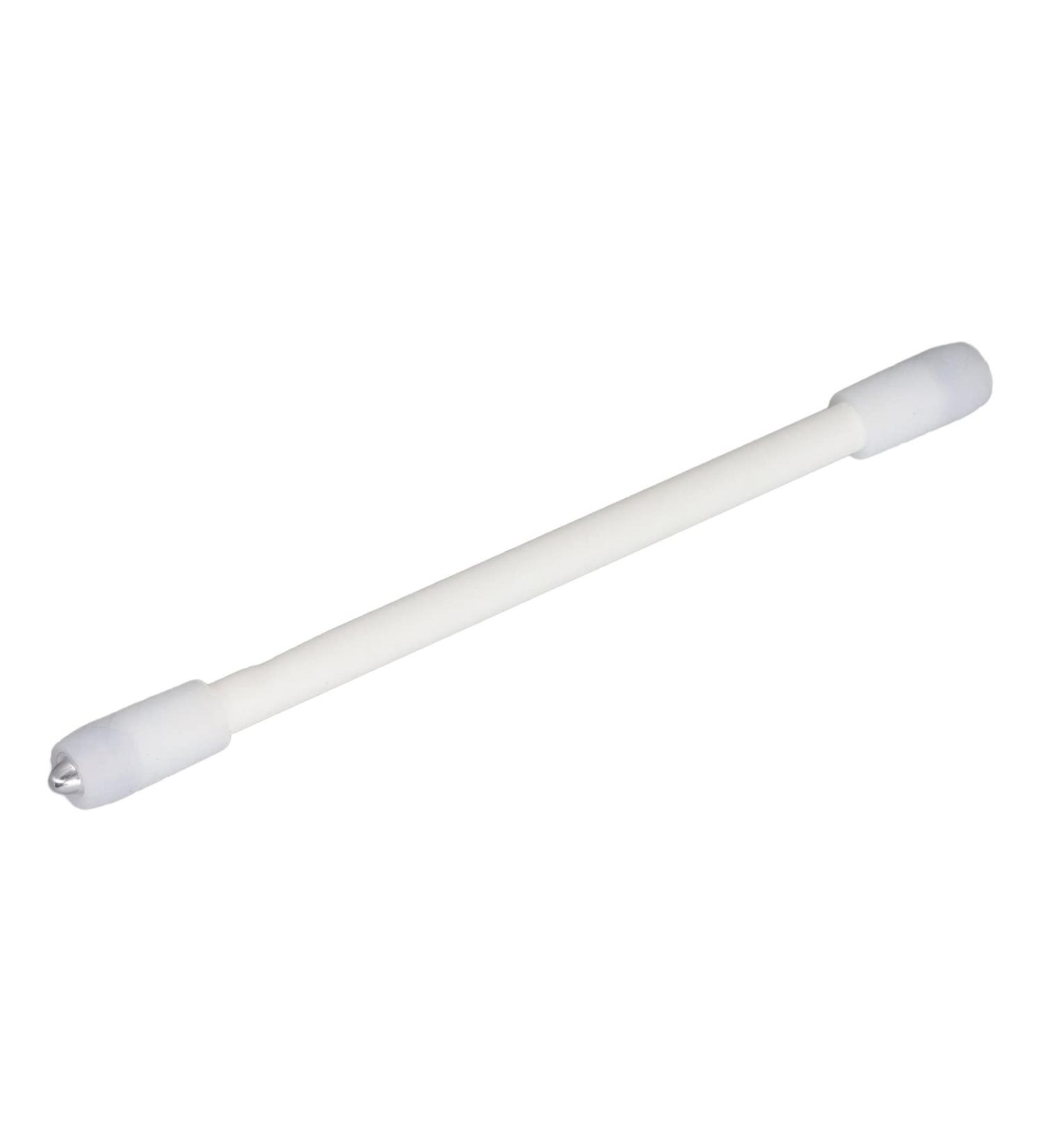 Rotary Pen Safe Wear Resistant Game Rotating Pen Portable for Home Travel (Matt White) - Buy Online on GoSupps.com