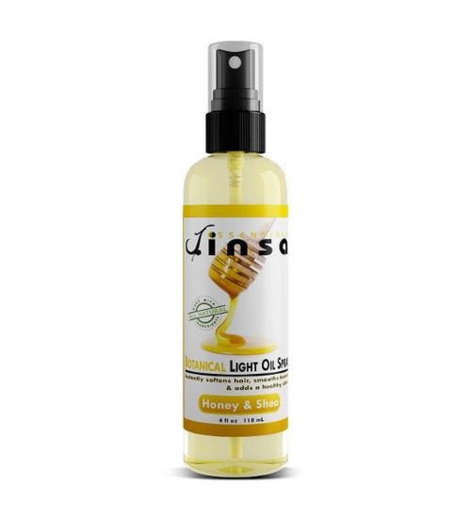 Honey & Shea Natural Light Hair Oil & Body Spray - Travel Size (1oz) - Buy Online on GoSupps.com