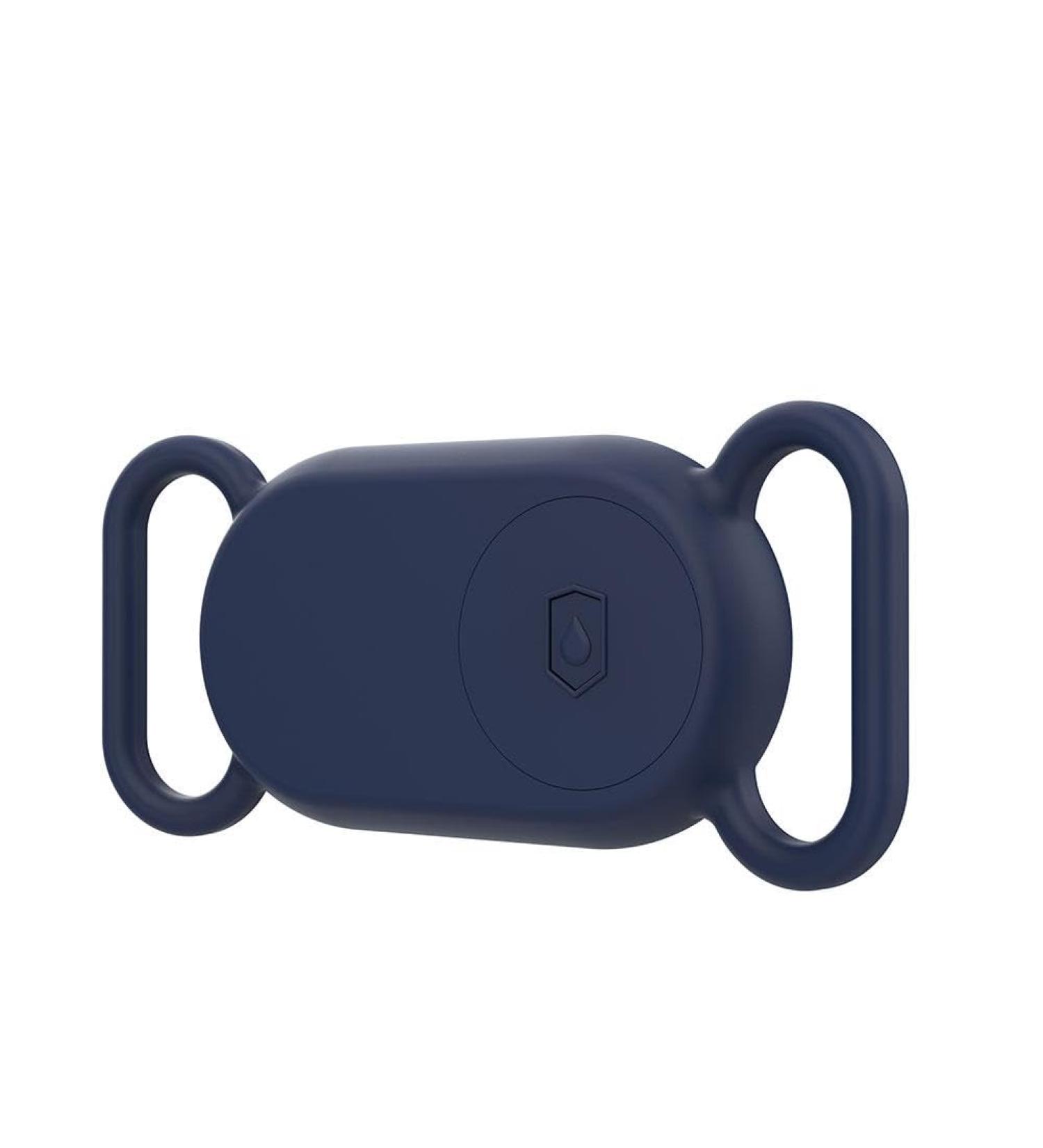 Waterproof Silicone Pet Collar Tracker Case For GalaxySmarttag2 Lost Cover Locator Protective Case Sleeve For SmartTag2 Dark Blue For smarttag2 - Buy Online on GoSupps.com
