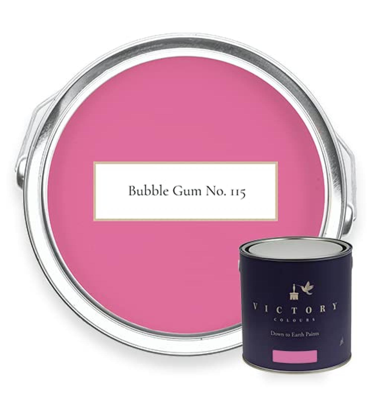 Victory Colours Bubble Gum No. 115 | Olenka Design - 5 Litres - Kitchen / Bathroom Emulsion (Soft Sheen) - Buy Online on GoSupps.com