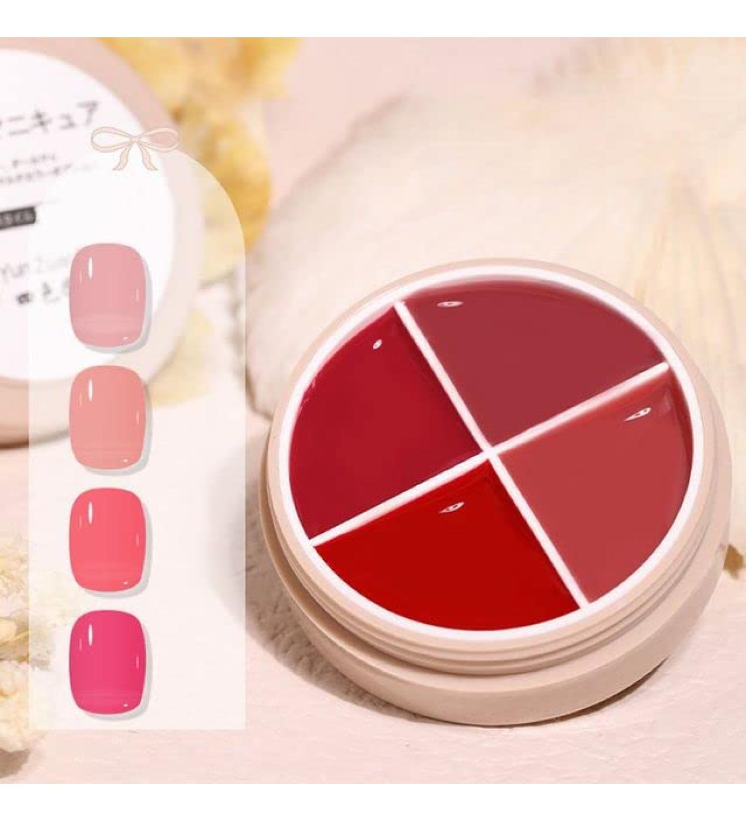 4 Colors Nail Repair Care Base Coat Soak Off Solid Canned Cream UV LED Varnish Gel Jelly Painting Gel Nail Gel Polish - (Color: 8) - Buy Online on GoSupps.com