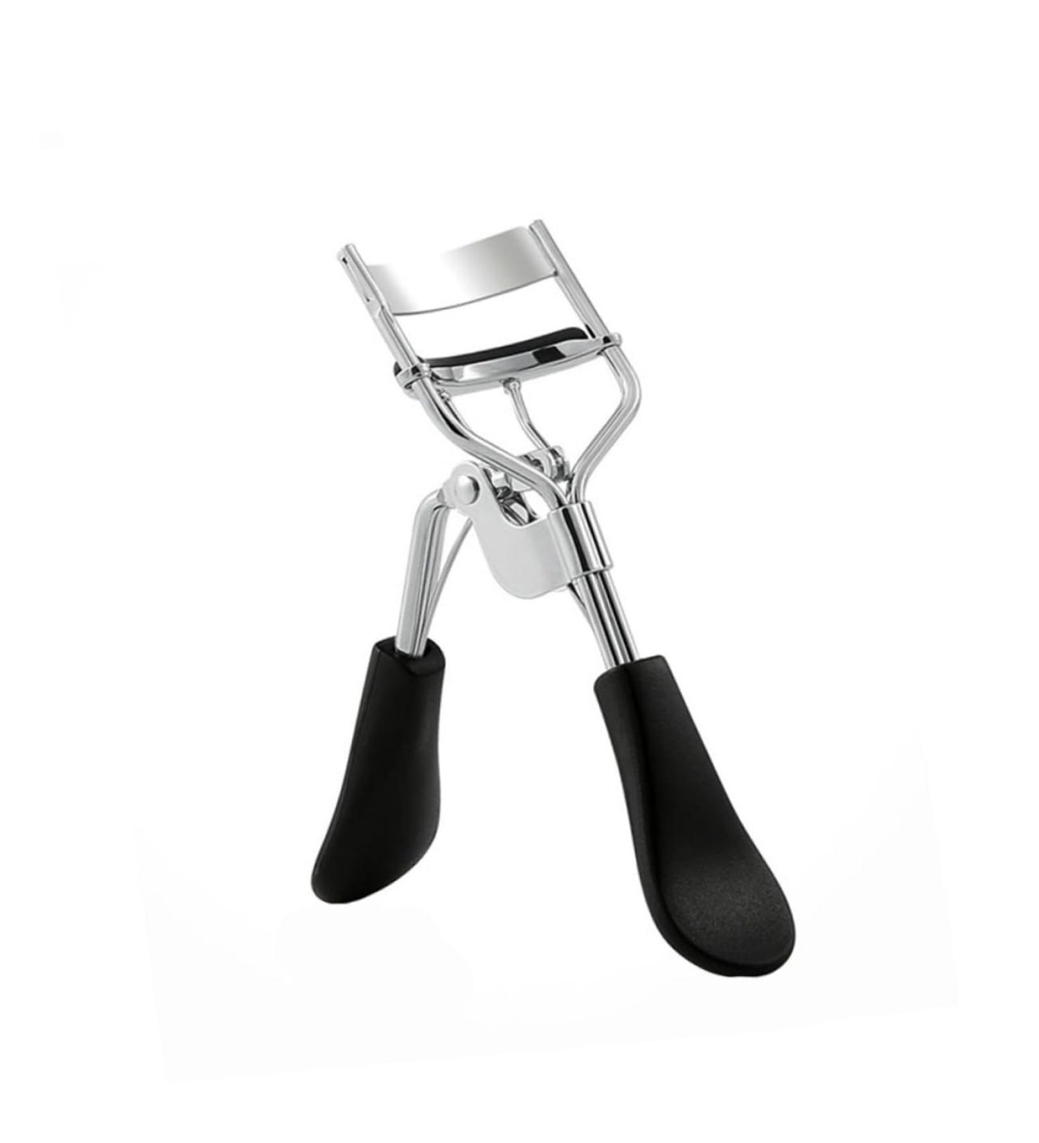 Minkissy Portable Eyelash Curler Kit - Metal Eyelash Clip with Refill Pads for Perfect False Lashes - Mini & Travel-Friendly Tool - Buy Online on GoSupps.com