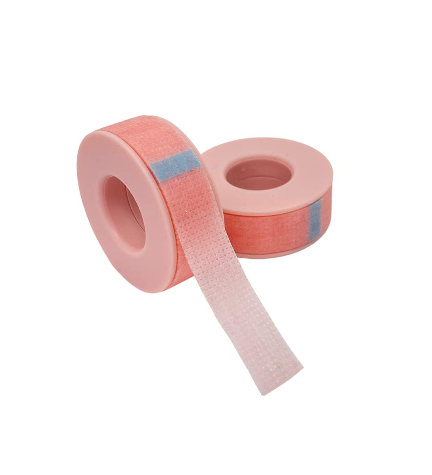 The Lash Co. Silicone Gel Tape for Lash Extensions - Gentle, Sensitve, Easy to Remove - Peach Pink - Buy Online on GoSupps.com