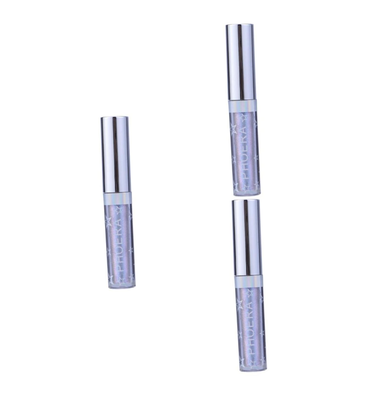 FOMIYES 3pcs Liquid Eyeliner Glitter Eyeliner Color Eyeliner Liquid Eyeshadow Eye Shadow Metal Water Proof 1 count (Pack of 1) As Shownx3pcs - Buy Online on GoSupps.com