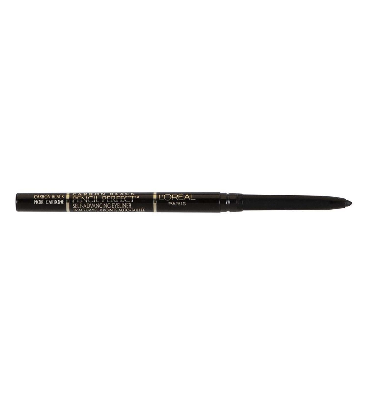 L'Oreal Pencil Perfect Self-Advancing Eyeliner - 190 Carbon Black, 0.01 oz (280 mg) | Long-Lasting, Smudge-Proof Makeup - Buy Online on GoSupps.com