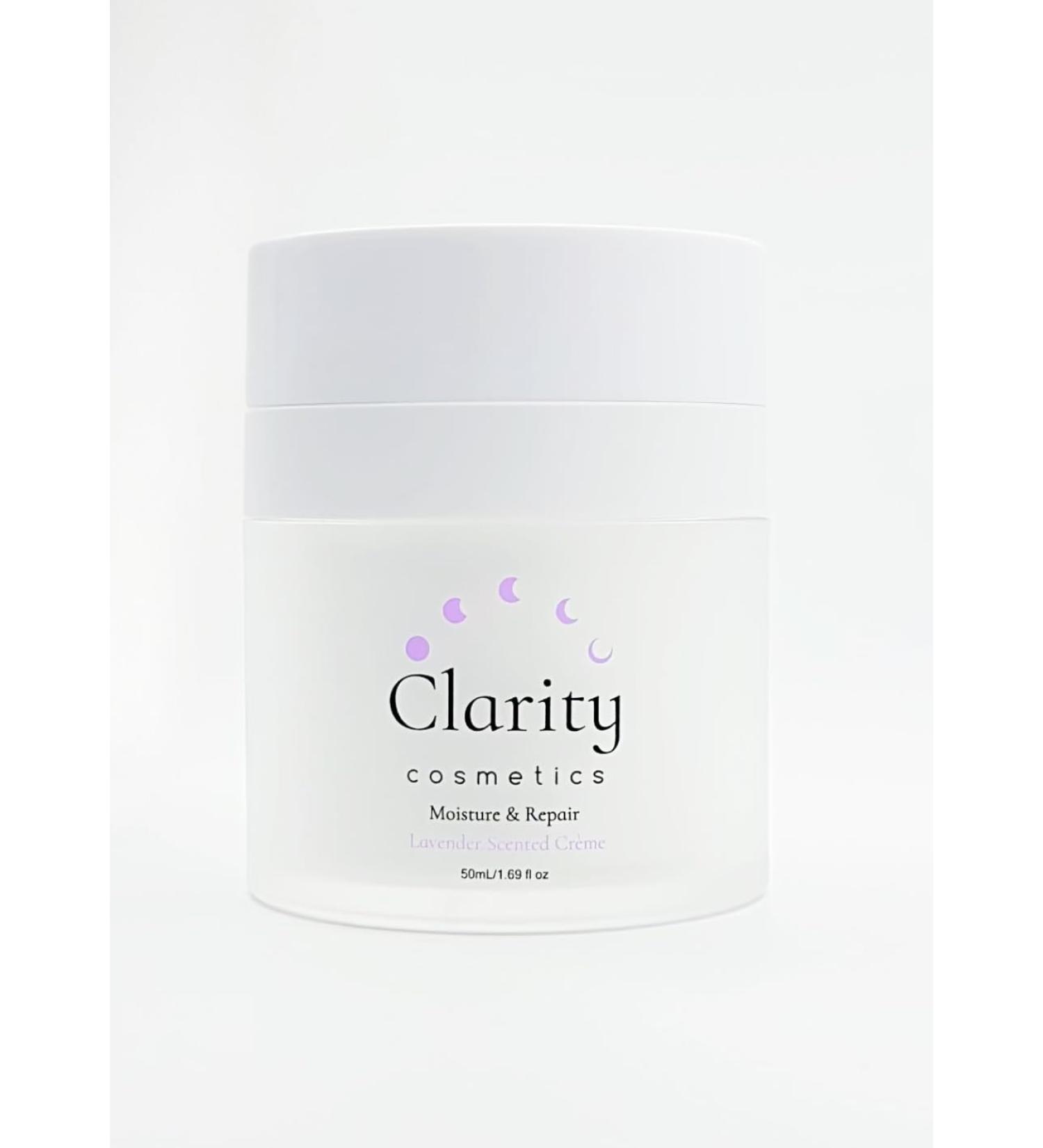 Clarity Cosmetics Moisture & Repair Cr me Lavender Scented 1.69 fl oz