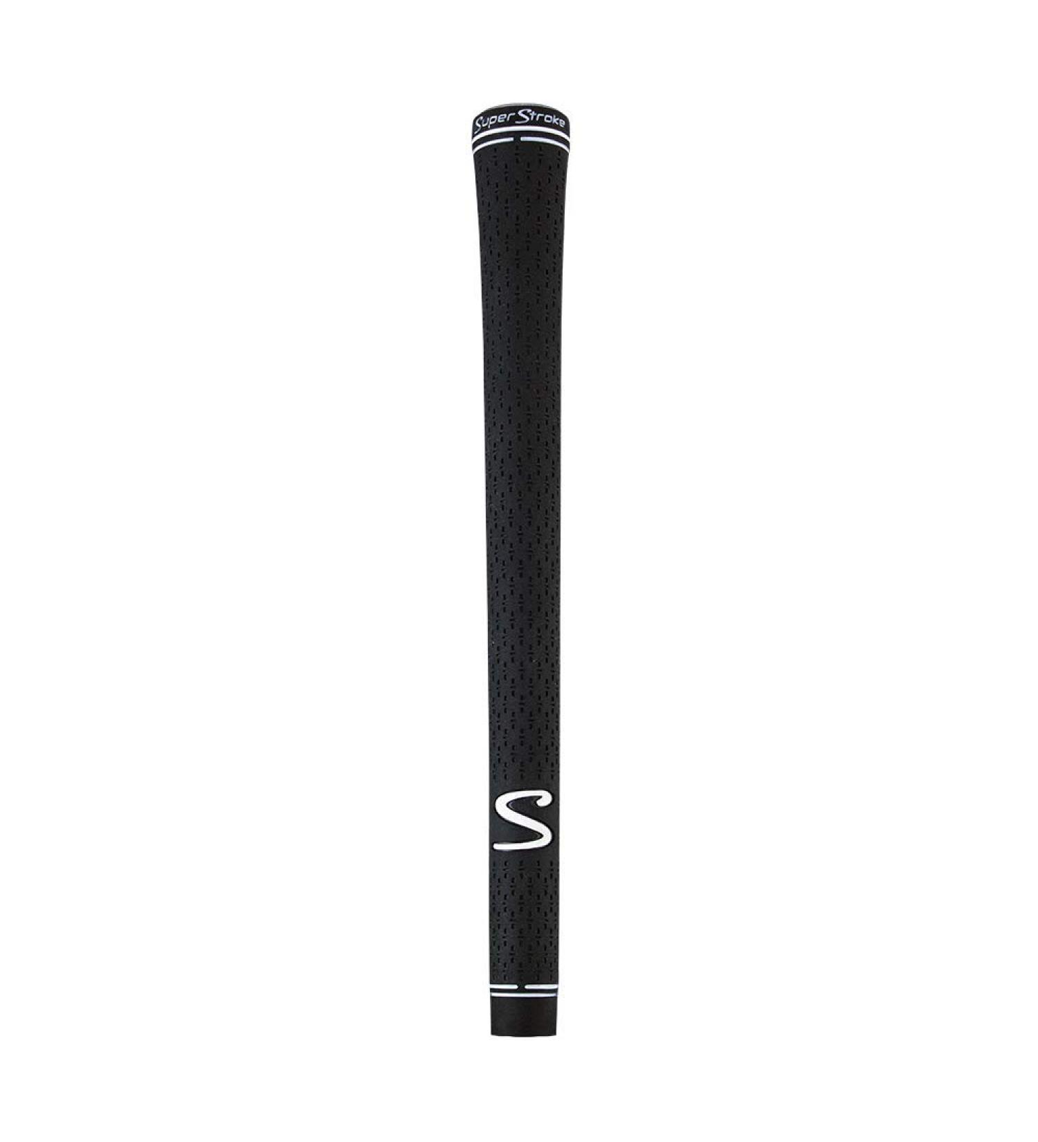 SuperStroke S-Tech Rubber Golf Club Grip - Ultimate Feedback and Control | Non-Slip Performance | All-Weather | Swing Faster | Black Standard - Buy Online on GoSupps.com
