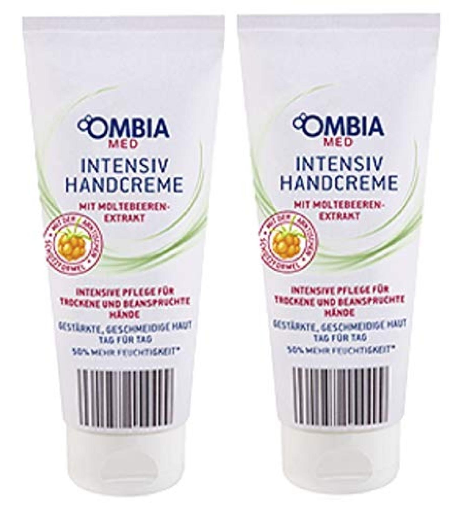 Ombia Med Intensive Hand Cream with Cloudberry Extract 2-Pack (2x100ml)