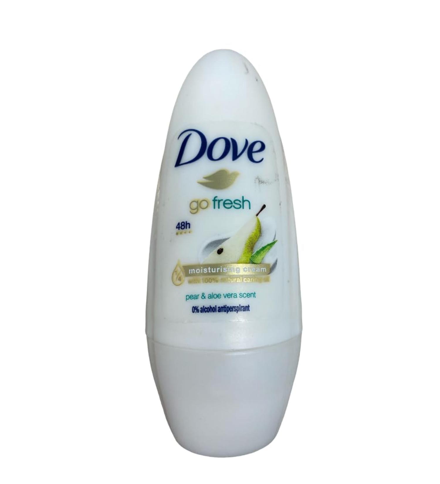 DOVE Desodorante Roll-on para mujer "Go Fresh - Pear & Aloe Vera" - Pack de 3 unidades (3 x 50 ml) - Buy Online on GoSupps.com