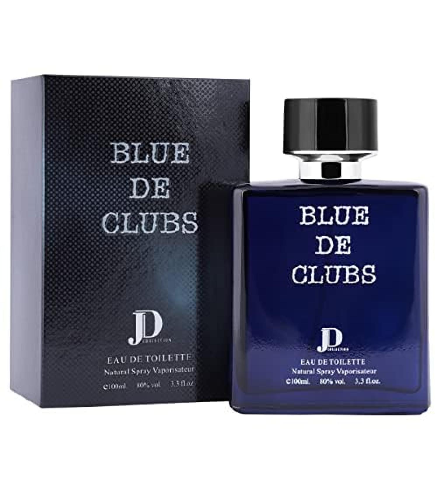 thakor craft Blue De Clubs Premium Scent Aromatic Fresh Spicy & Green Soothing Fragrance Long Lasting Perfume Spray For Men 100ml - Buy Online on GoSupps.com
