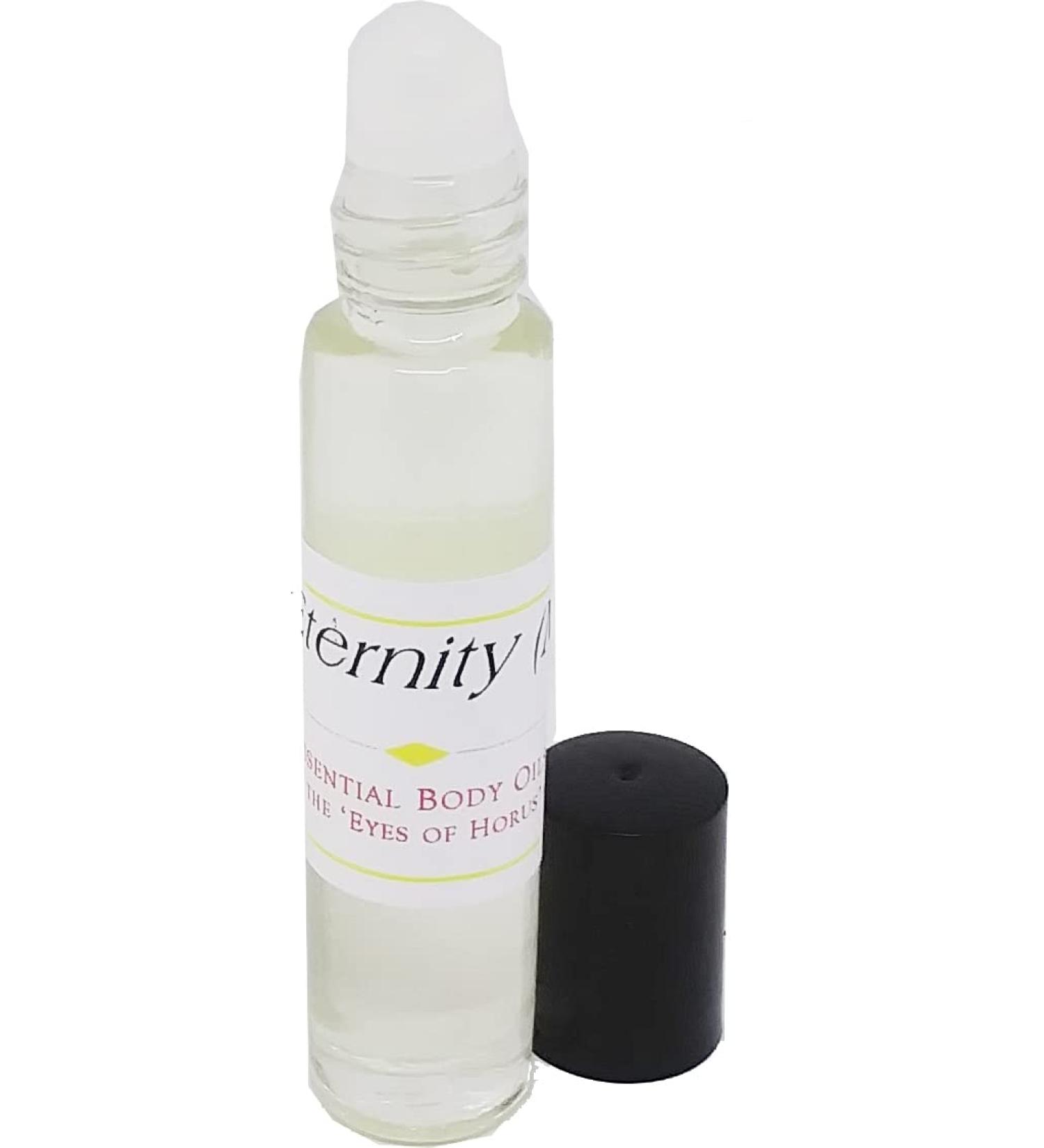 Eternity - Type For Men Scented Body Oil Fragrance Roll-On - Light Gold - 1/4 oz. - ID#22814 Clear 0.25 Fl Oz (Pack of 1)