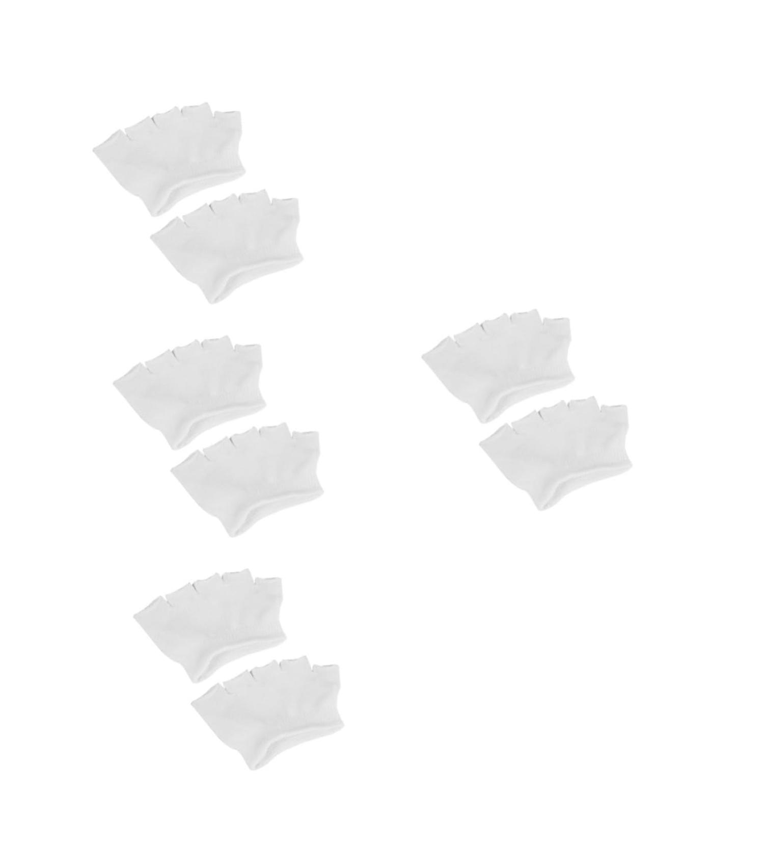 Tovinanna 16 Pairs Cotton Socks for Women & Men | Elegant Toe-Topper Half Socks for Sandals & Sneakers | Comfort & Style in Block Heels - Buy Online on GoSupps.com