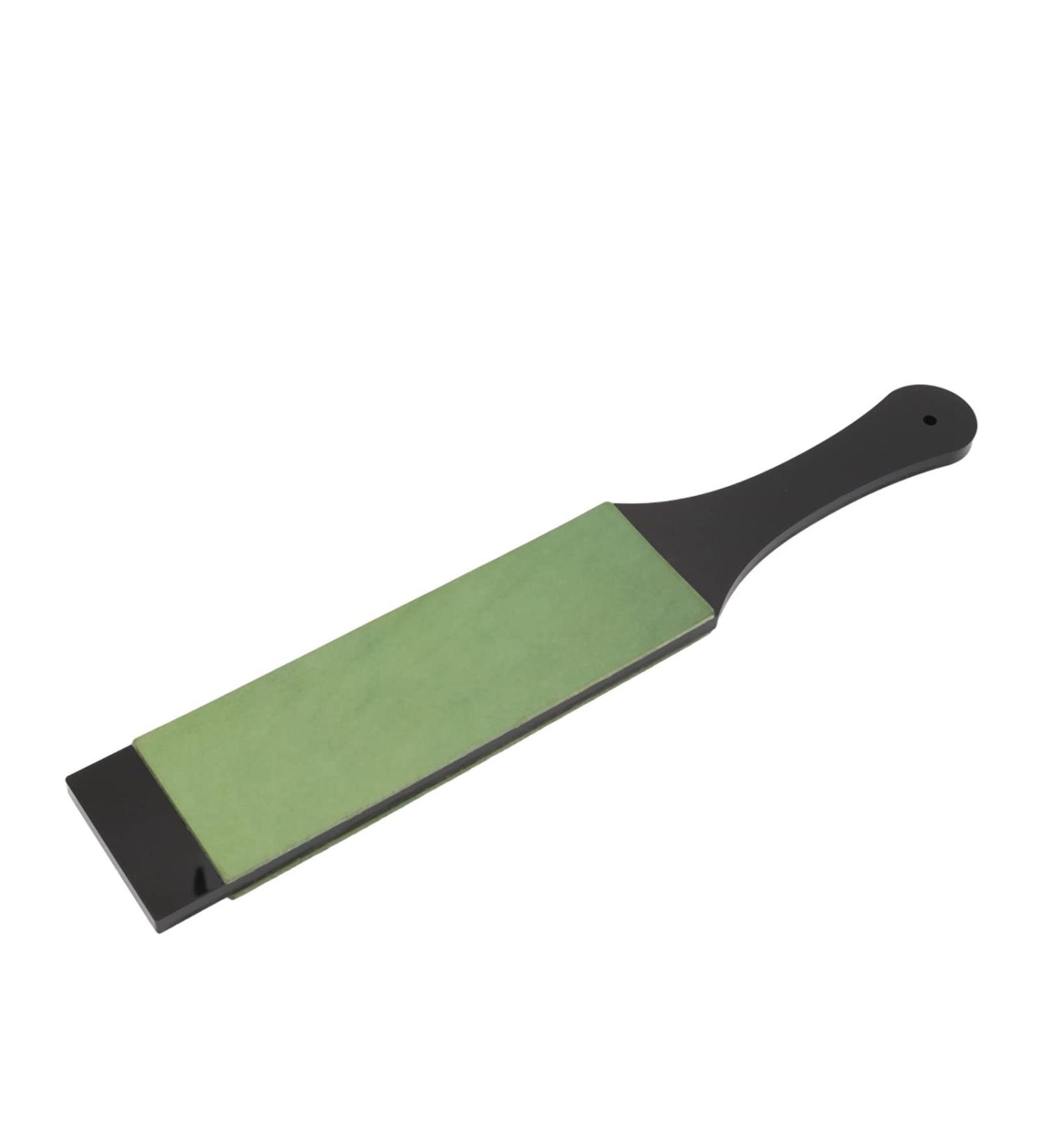 Double Sided Knife Strap - PU Leather Polishing Belt for DIY Sharpening | Razor Sharpening Block & Paddle Handle - Buy Online on GoSupps.com