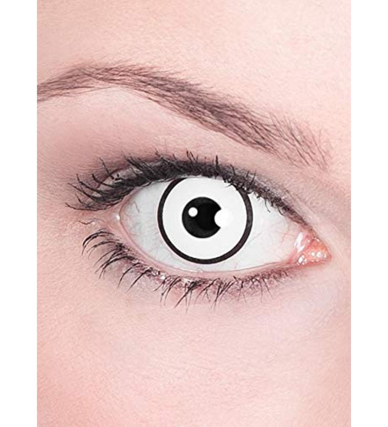Buy Ghost Contact Lenses - Annual Prescription -2.5 Dioptria for Halloween & Costume Parties - Buy Online on GoSupps.com