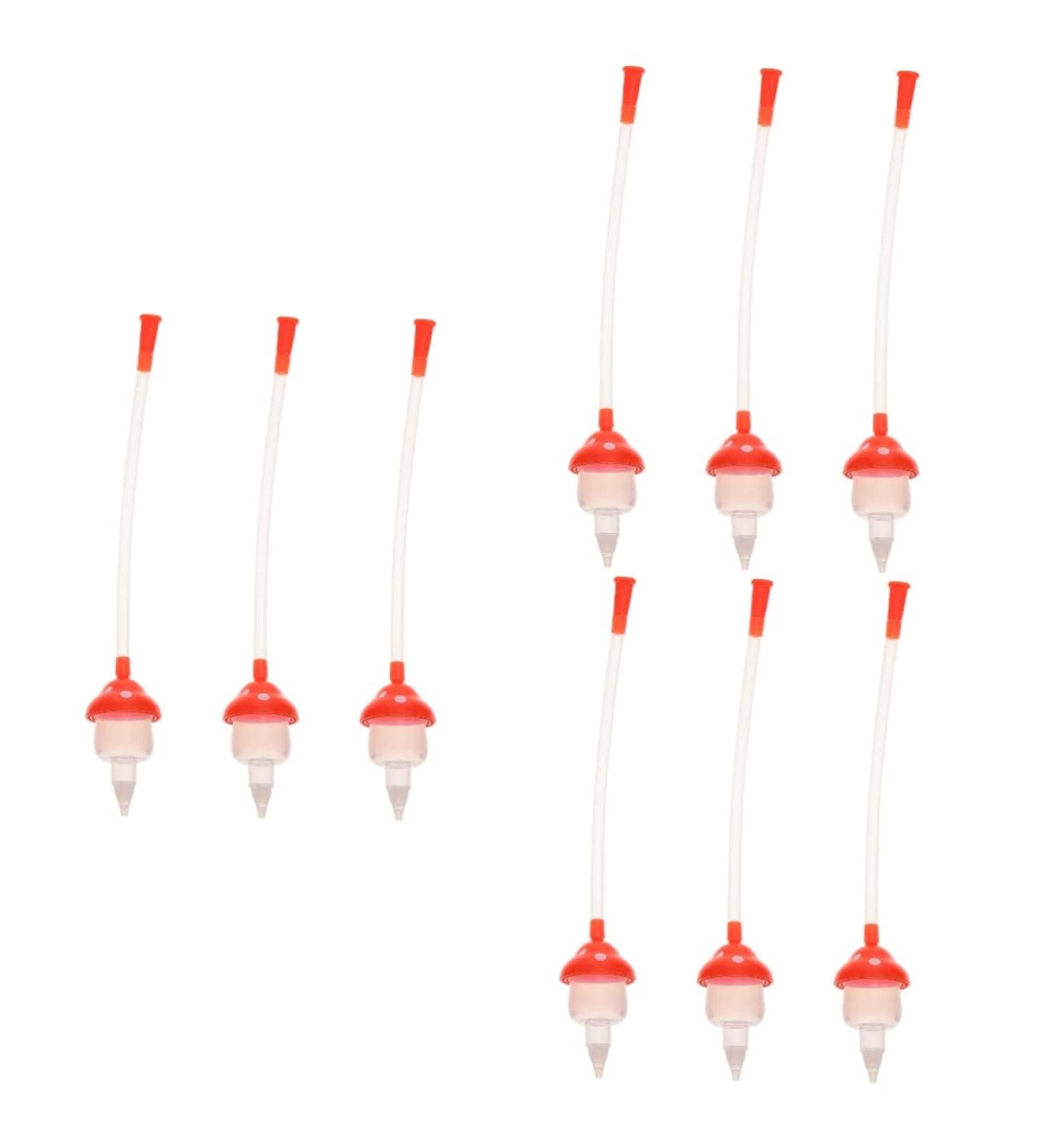 Hemoton 9 Pcs Nasal Aspirator Disposable Baby Syringe Infant Nose Aspirator Nose Sucker for Toddlers Baby Nose Cleaner Baby Supplies Mucus Aspirator Selector 26X3.5X3.5CMx3pcs - Buy Online on GoSupps.com