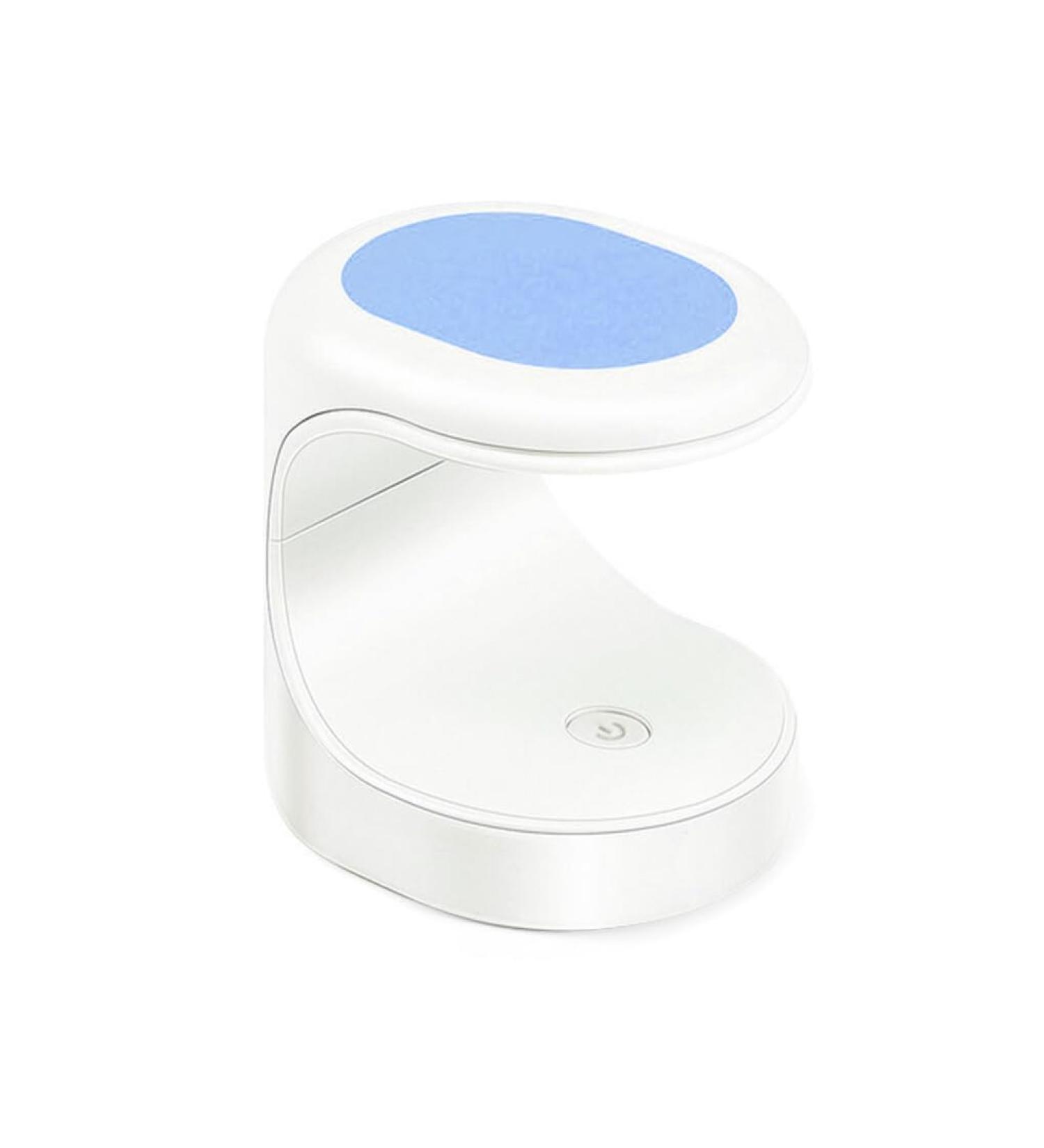 dijiusidy Nail Dryer LED Shaped DIY Travel Pocket Manicure Lamp Machine Home Professional Glue Gel Polish Single Fingernail Light Blue - Buy Online on GoSupps.com