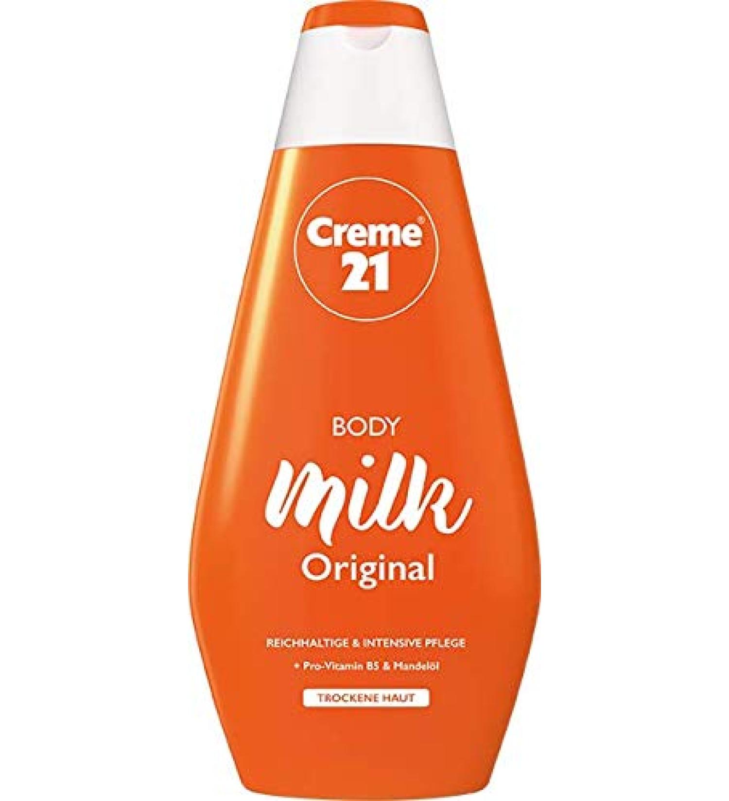 Creme 21 Body Lotion and Body Milk (400ml Body Milk ORIGINAL)