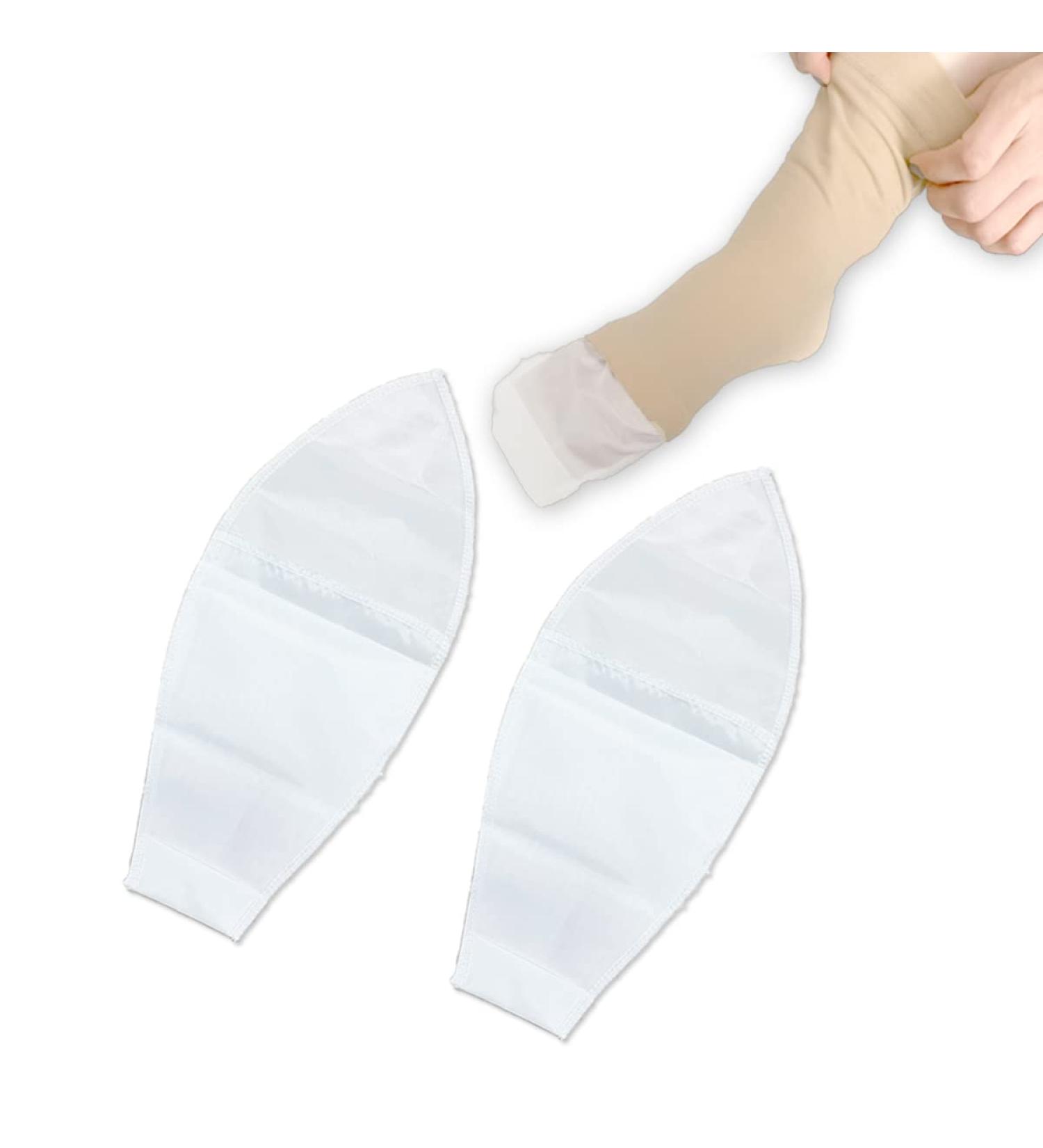 Buy HWI Open Toe Compression Stockings for Edema 2-Piece Set for Elderly Disabled & Pregnancy Relief International Shipping Available - Buy Online on GoSupps.com