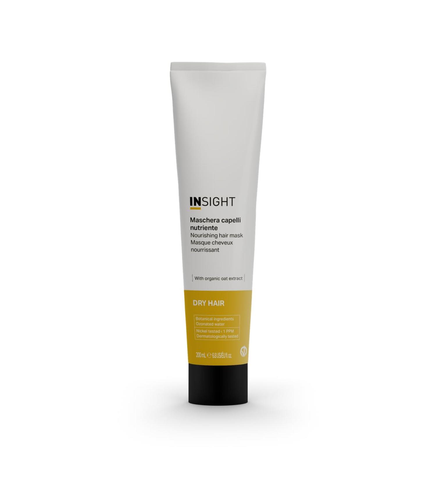 Insight Masque capillaire nourrissant 200 ml | pour nourrir les cheveux secs et d shydrat s