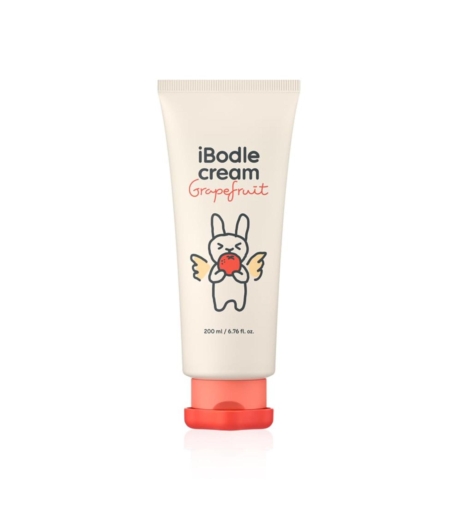 Cream Grapefruit Korean Skin Care for Newborns | Hypoallergenic Moisturizer with Centella Asiatica | Gentle Soothing Hydration for Sensitive Skin - 200ml/6.76 fl oz - Buy Online on GoSupps.com