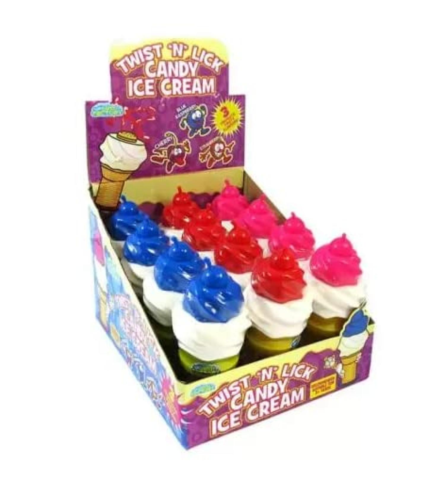 Ellies Jellies CCF Twist 'N' Lick Candy Ice Cream x1