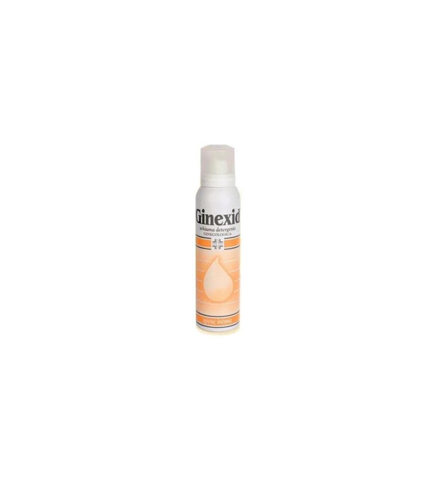 Ginexid gynecological foam detergent for intimate hygiene 150 ml.